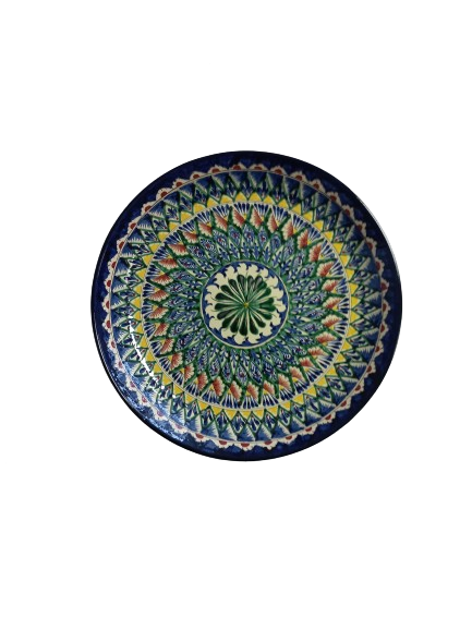 Leganas 38 cm, mėlynas raštas