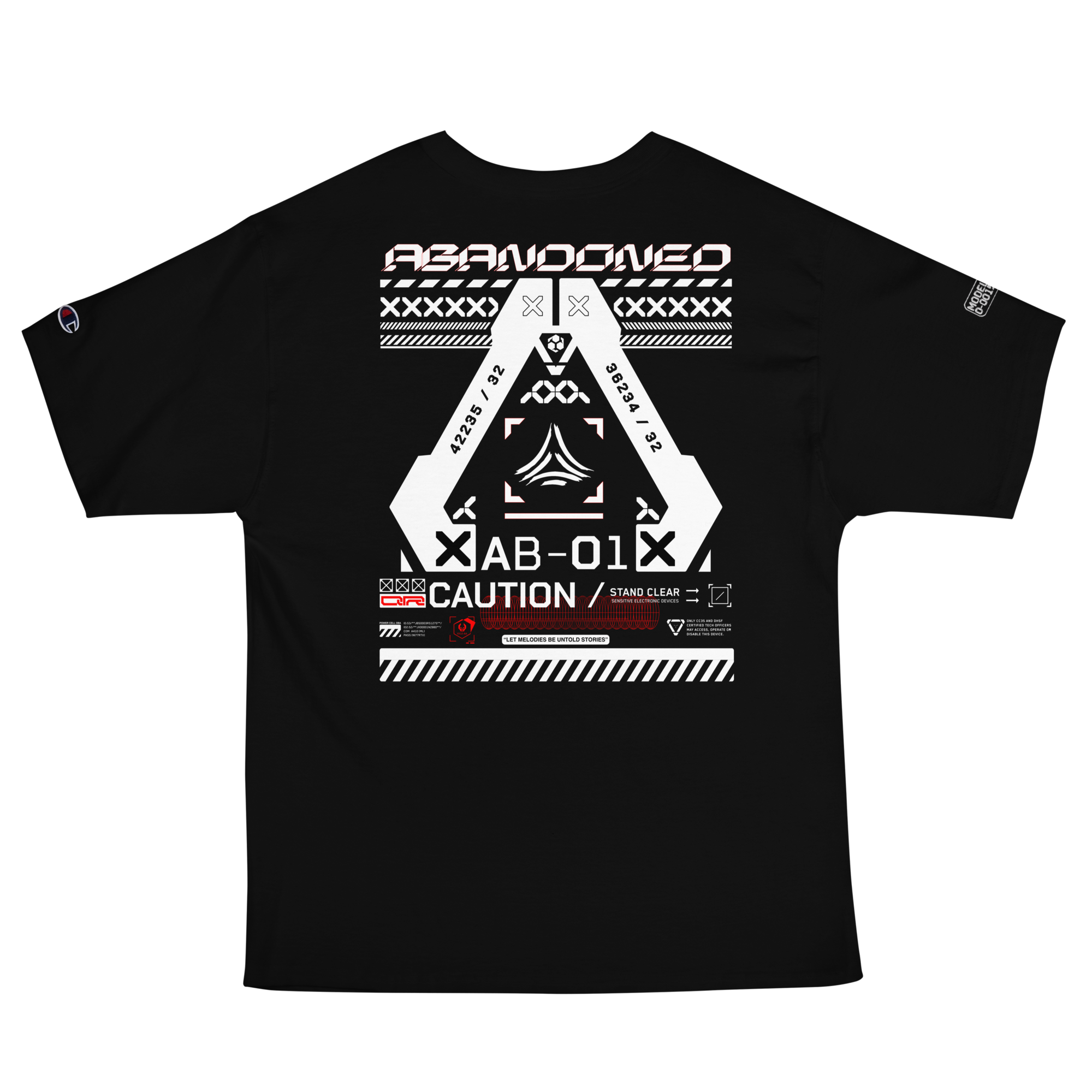 Abandoned "Cyber-Tech" Graphic T-Shirt [LIMITED EDITION]