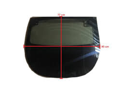 Microcar Due3/5 Galinis stiklas