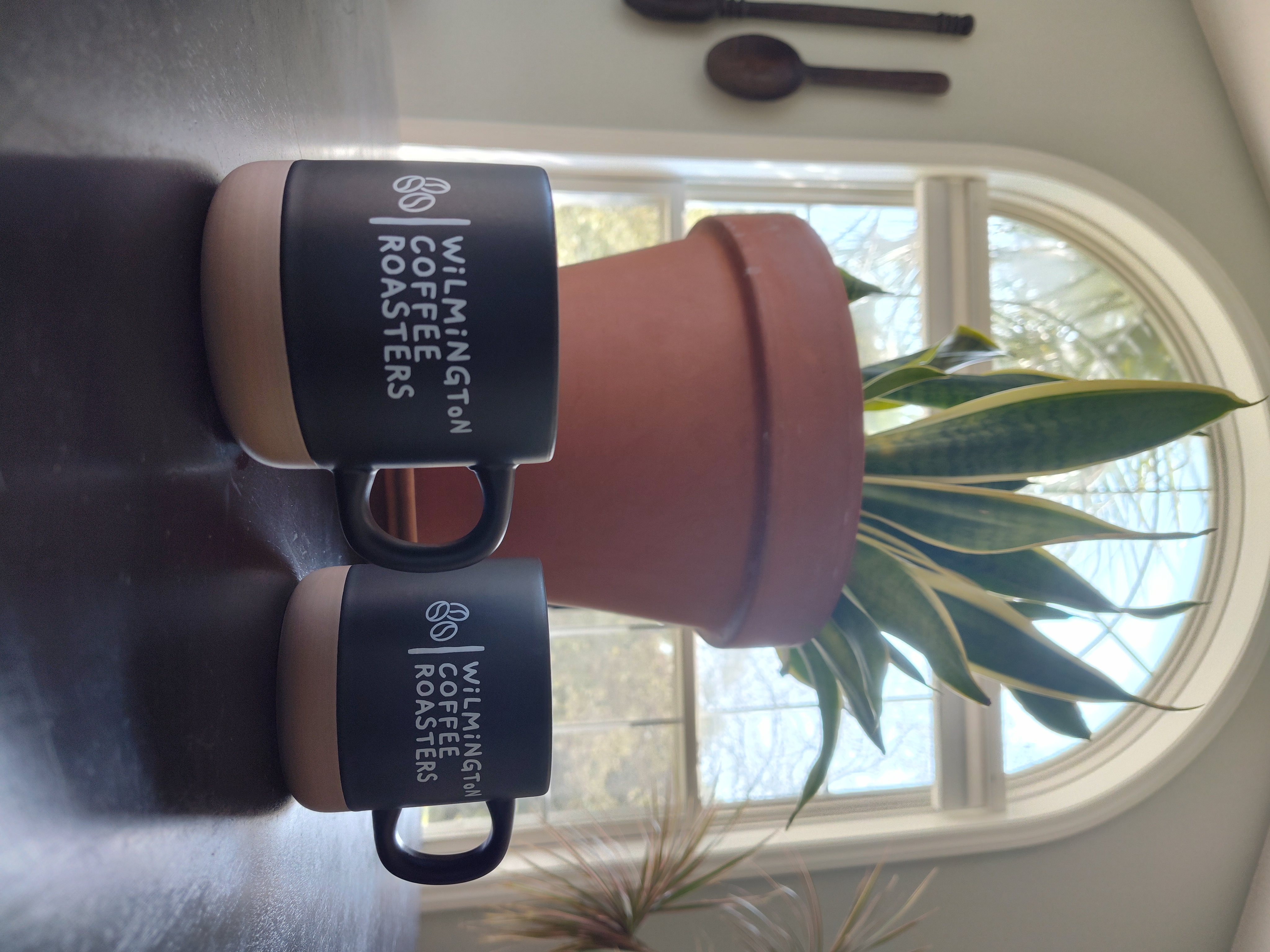 WCR Rustic Ceramic Coffee Mug - 12 Oz