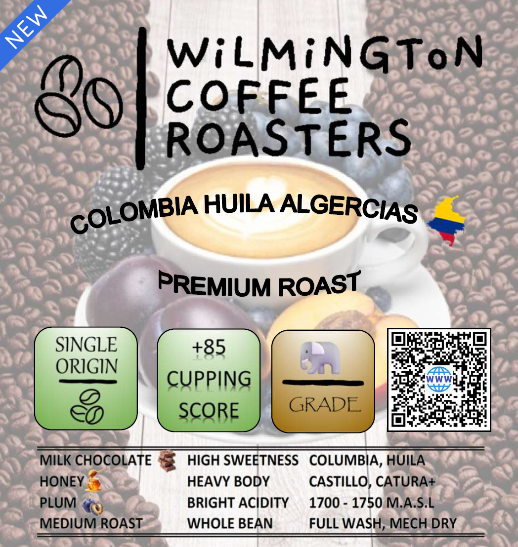 COLOMBIA  HUILA ALGERCIAS - Premium Roast
