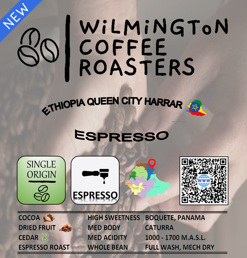 ETHIOPIA QUEEN CITY HARRAR - Espresso