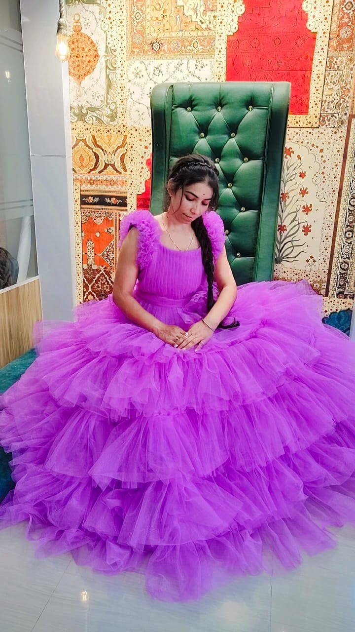 Purple Gown - One Piece