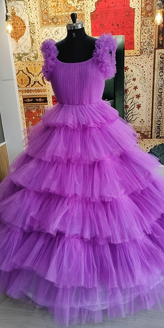 Purple Gown - One Piece