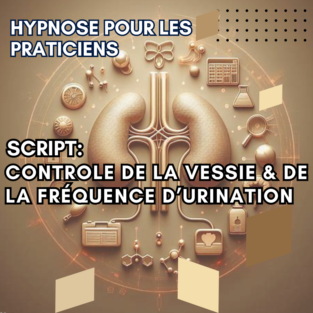Script hypnotique - controle de la vessie & de la fréquence d'urination