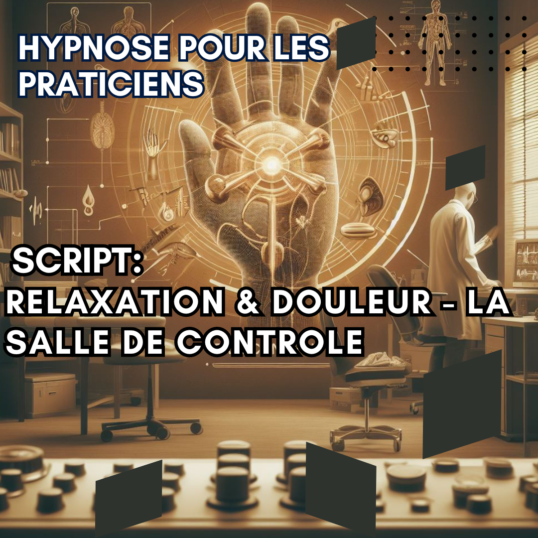 Script hypnotique - relaxation et douleur, la salle de controle