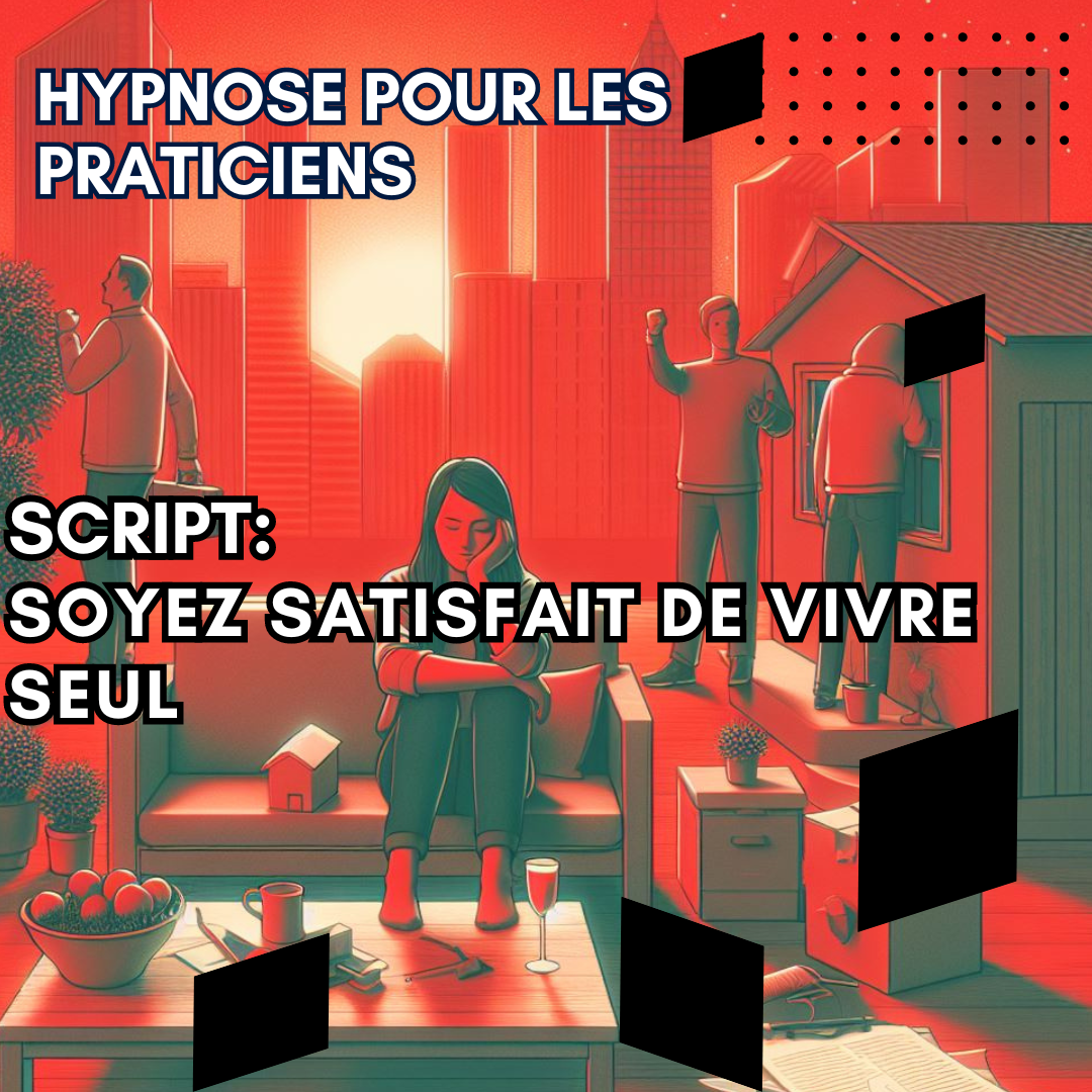 Script hypnotique - soyez satisfait de vivre seul