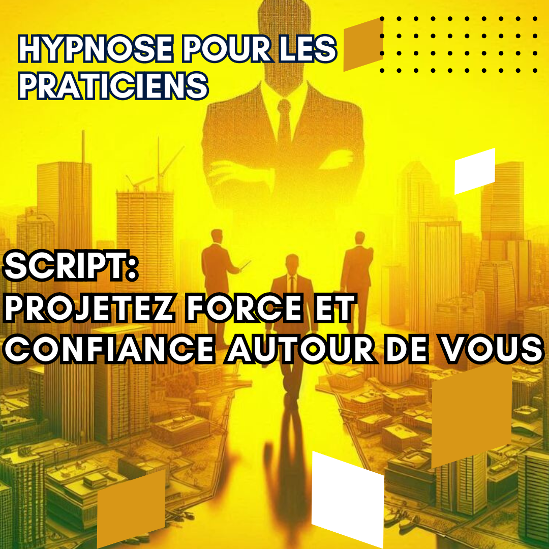 Script hypnotique - projetez force et confiance autour de vous 