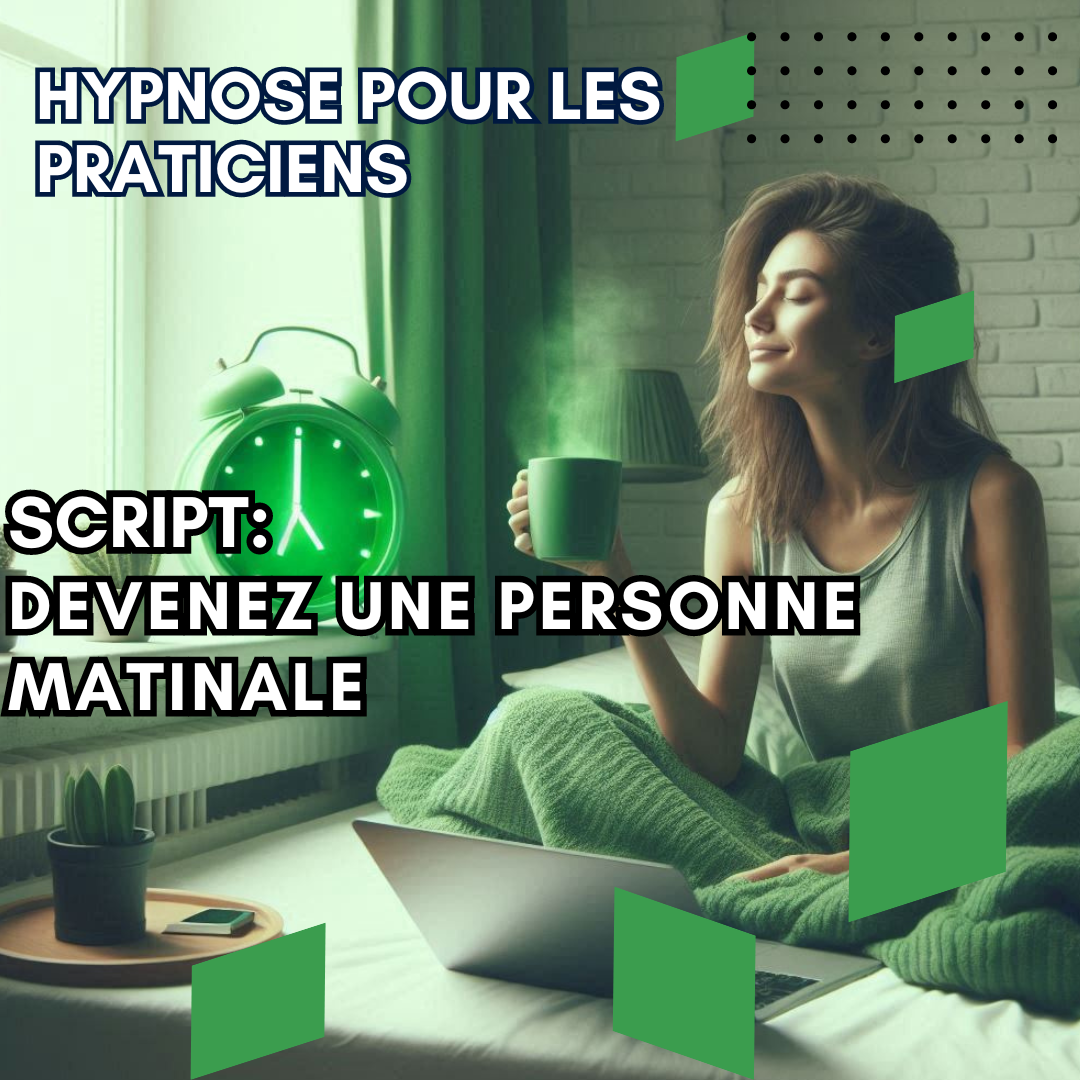 Script hypnotique - devenez une personne matinale