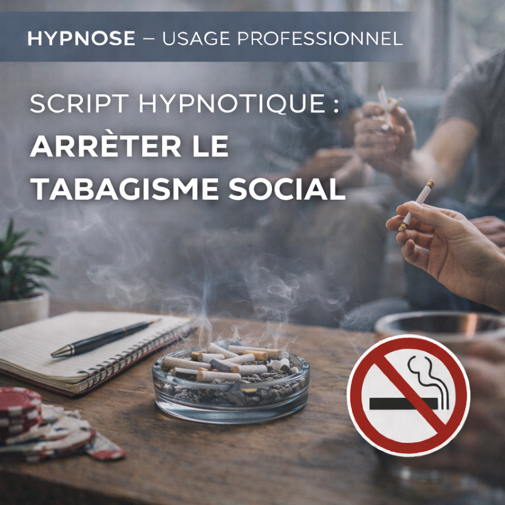 Script hypnotique - arrêter le tabagisme social