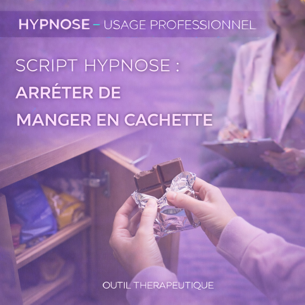 Script hypnose - arrêter de manger en cachette