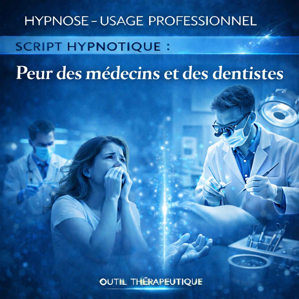 Script hypnotique - la peur des médecins et des dentistes (blouse blanche)
