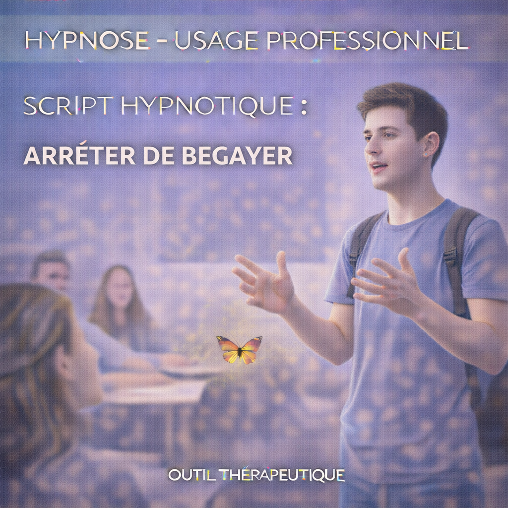 Script hypnotique -  arrêter de bégayer