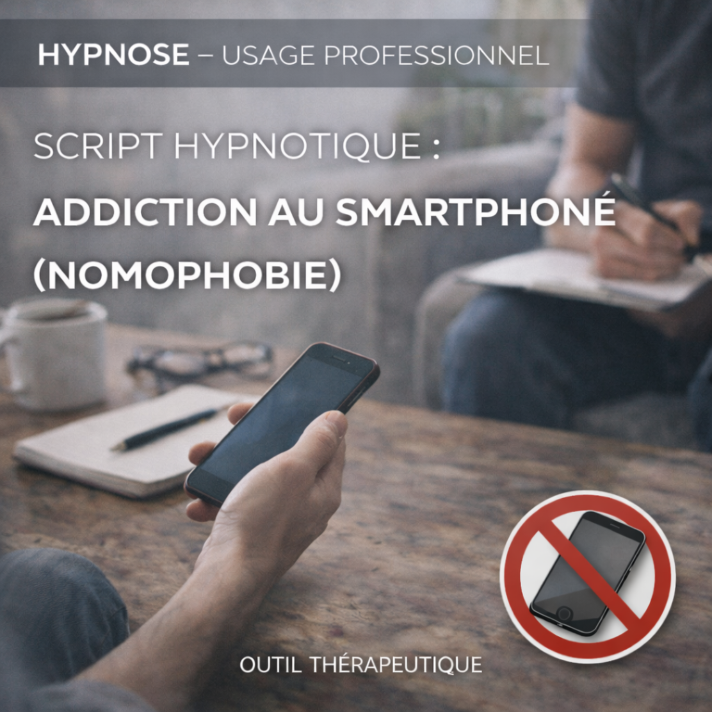 Script hypnotique - addiction au smartphone (nomophobie)