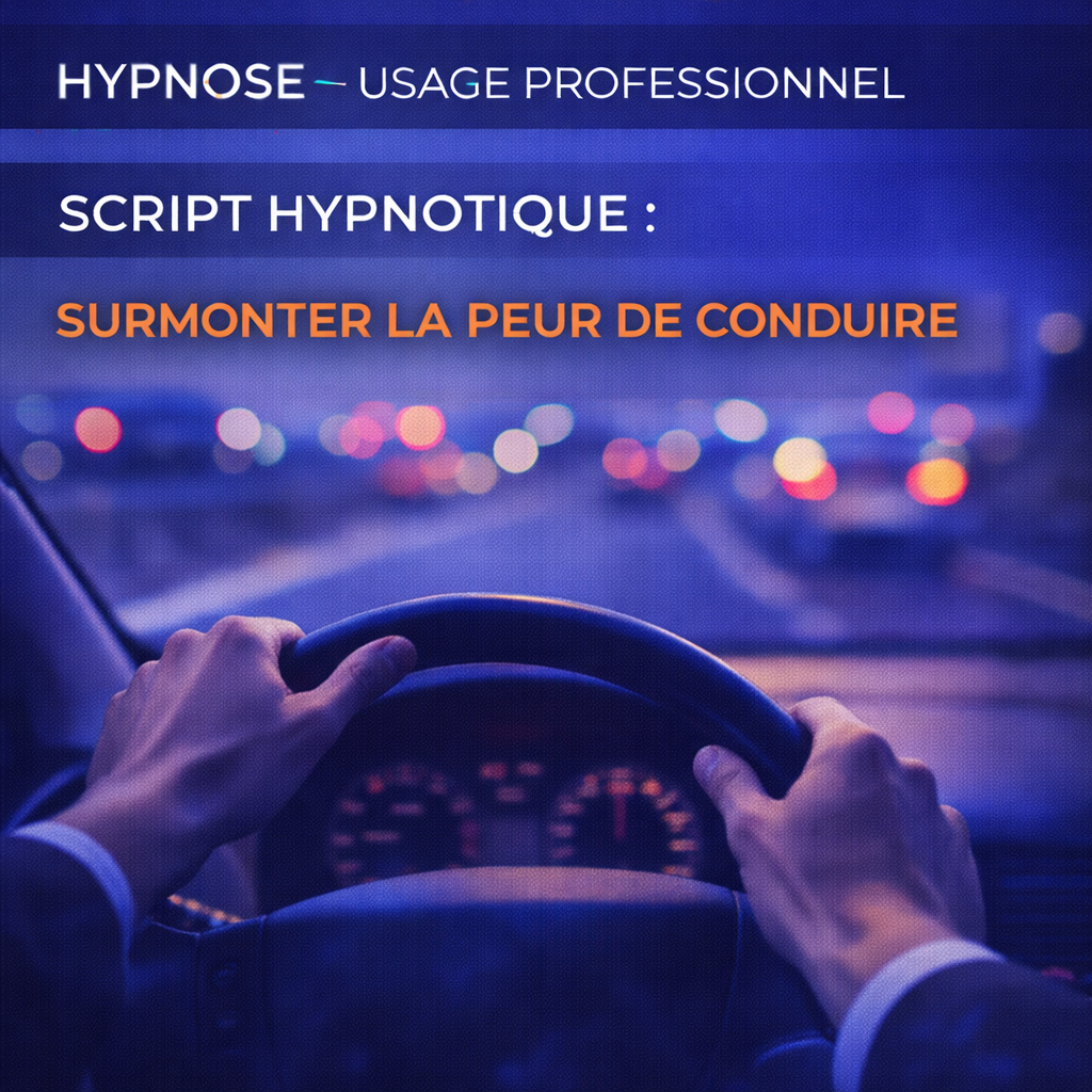 Script hypnotique - surmonter la peur de conduire