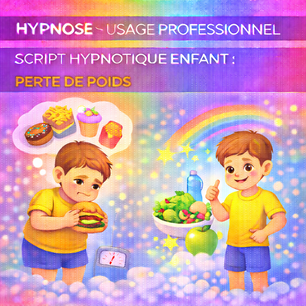 Script hypnotique enfant - perte de poids