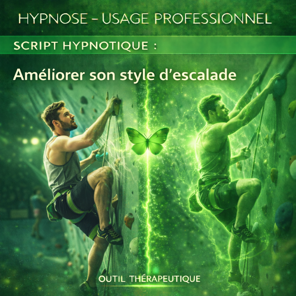 Script hypnose -améliorer son style d’escalade