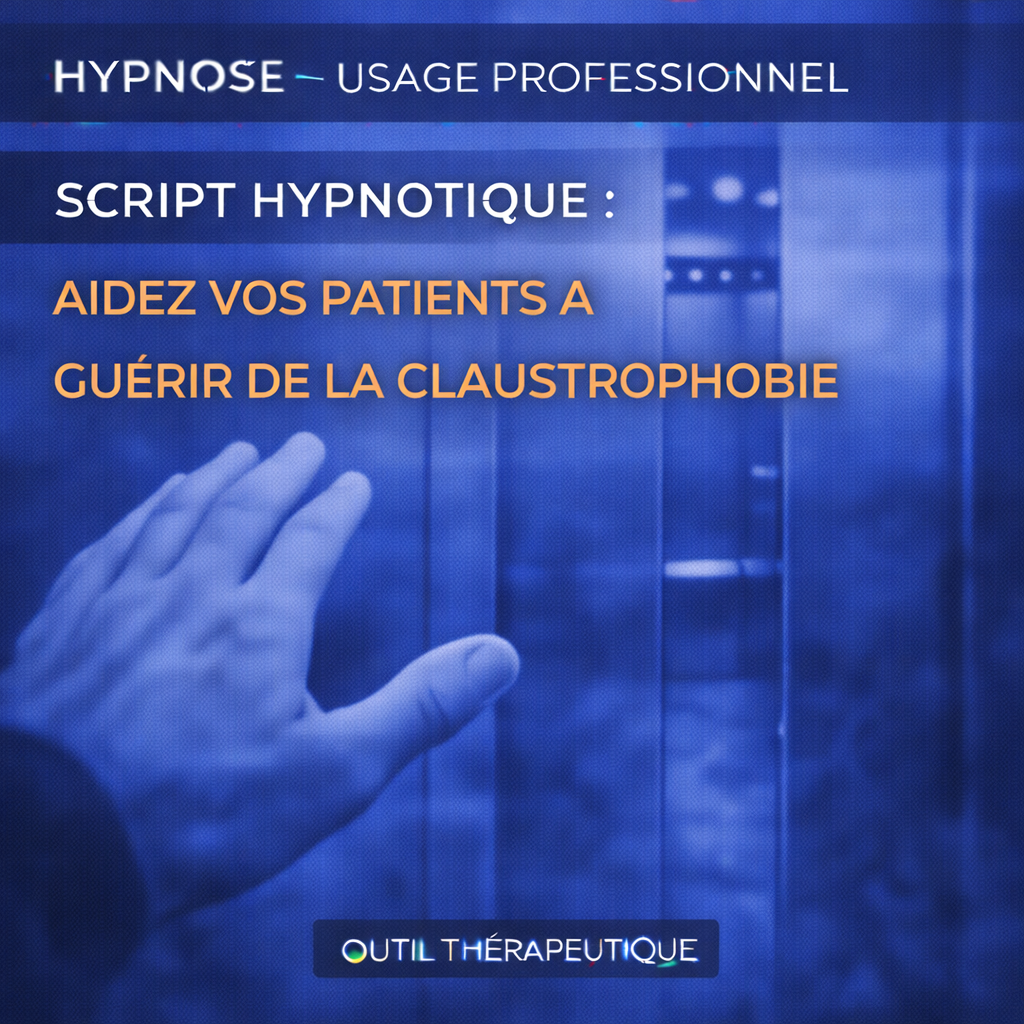 Script hypnotique - aidez vos patients à guérir de la claustrophobie