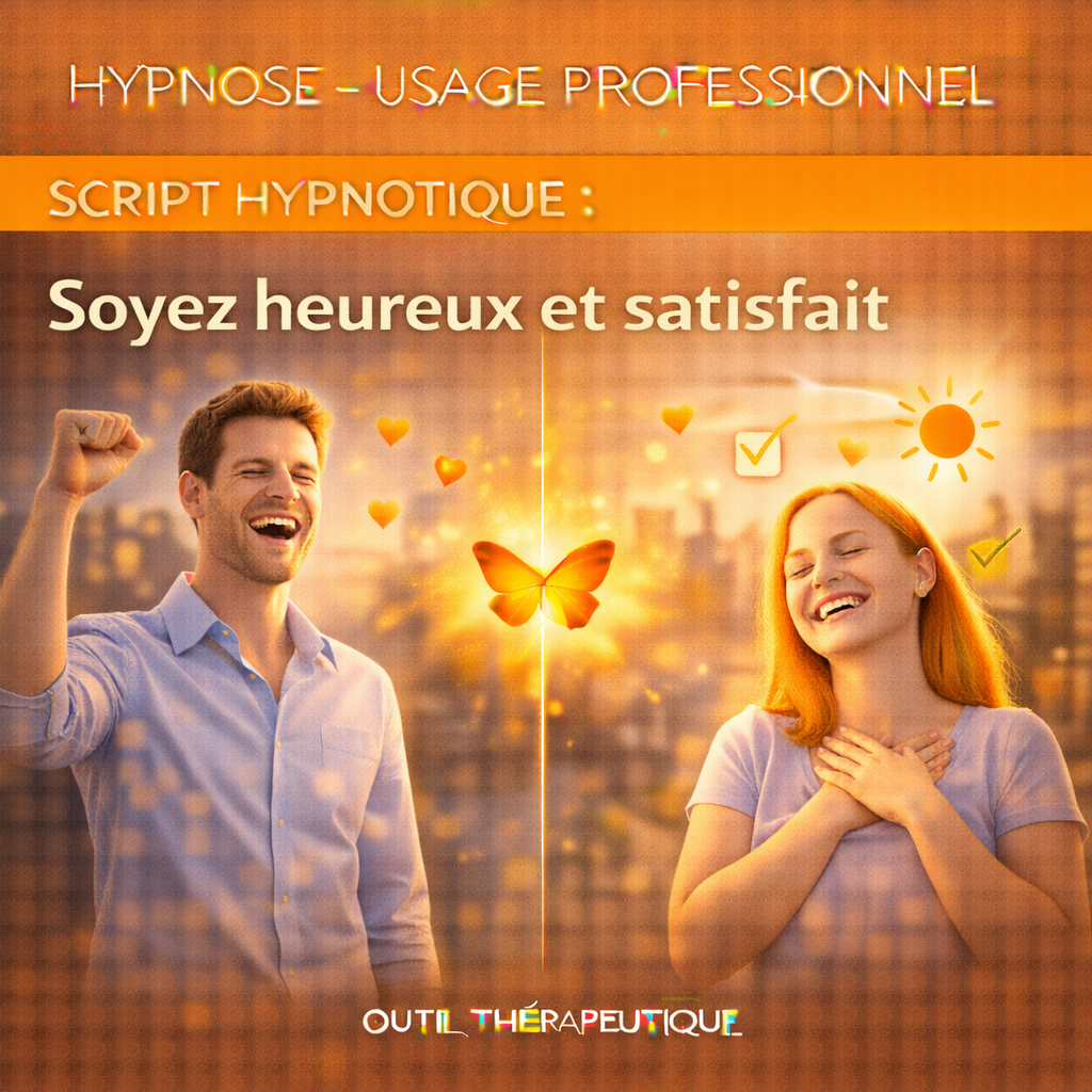 Script hypnotique - soyez heureux et satisfait