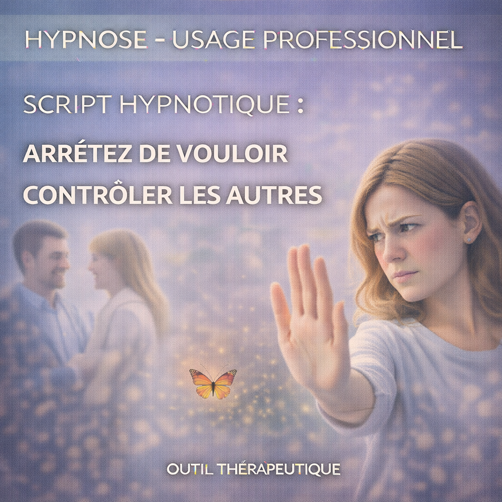 Script hypnotique - arrêtez de vouloir controler les autres