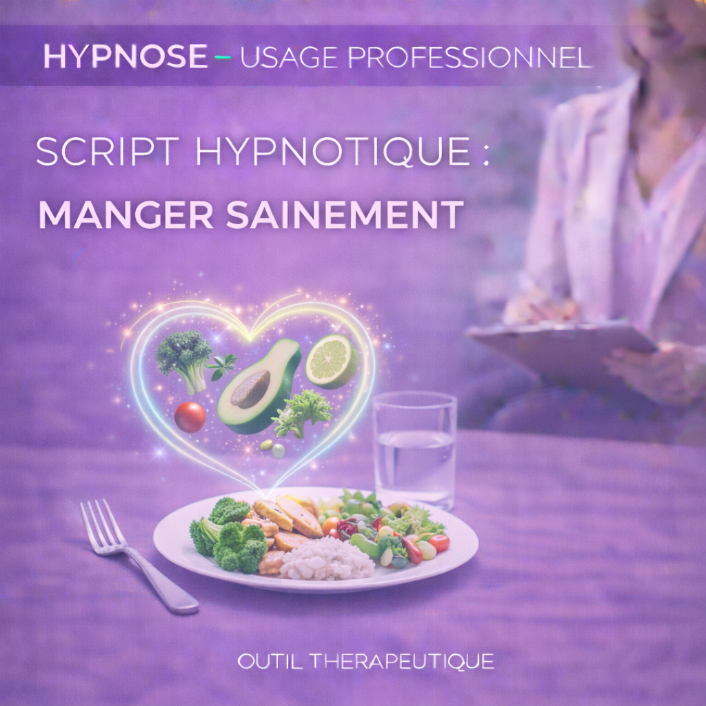 Script hypnotique - manger sainement