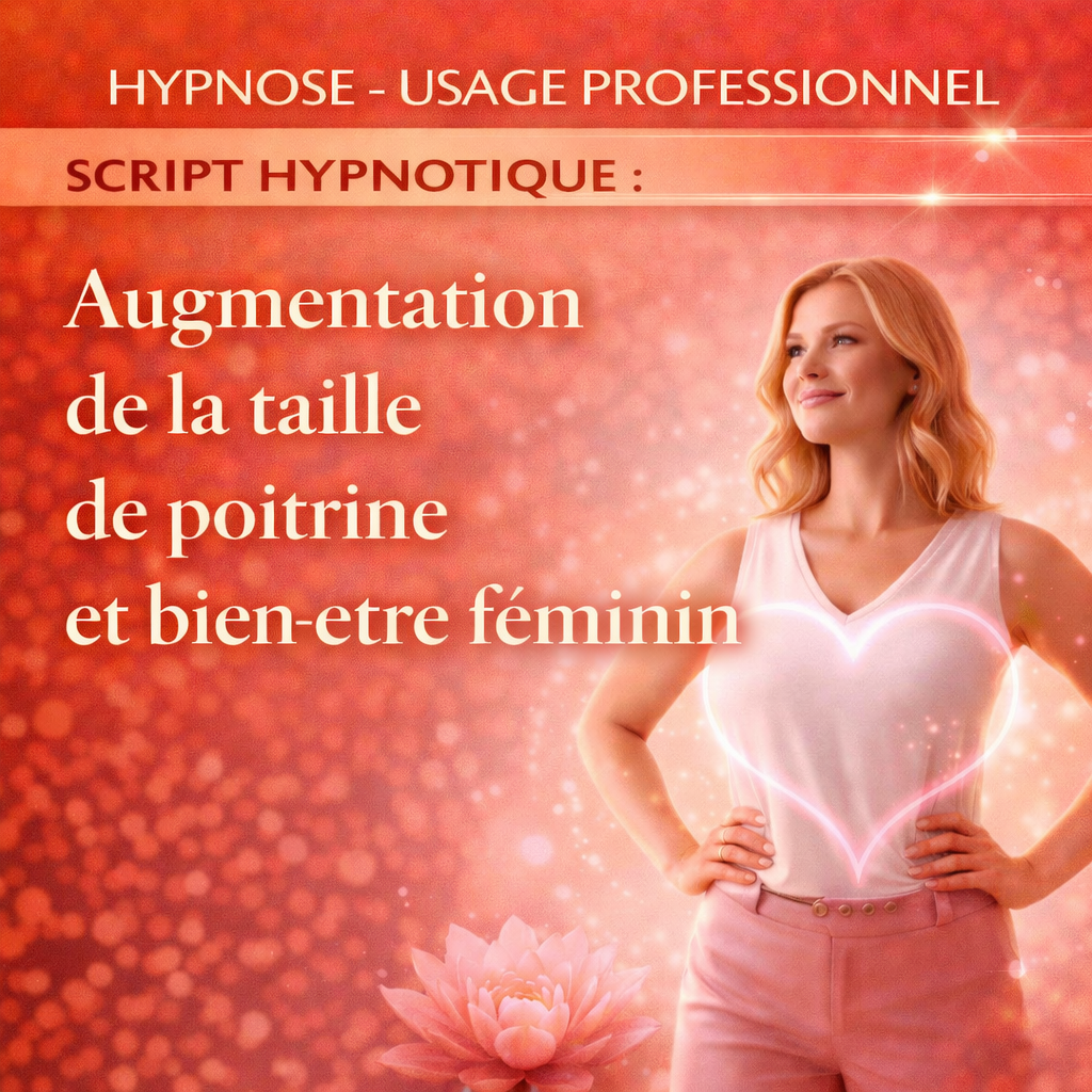 Script hypnotique - visualisation et augmentation de la taille de poitrine (seins)