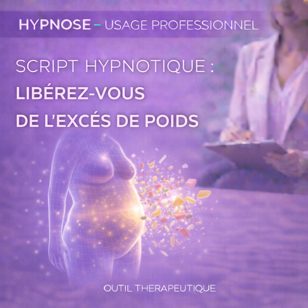 Script hypnotique - libérez vous de l'excès de poids