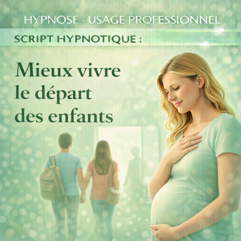 Script hypnotique - mieux vivre le départ des enfants