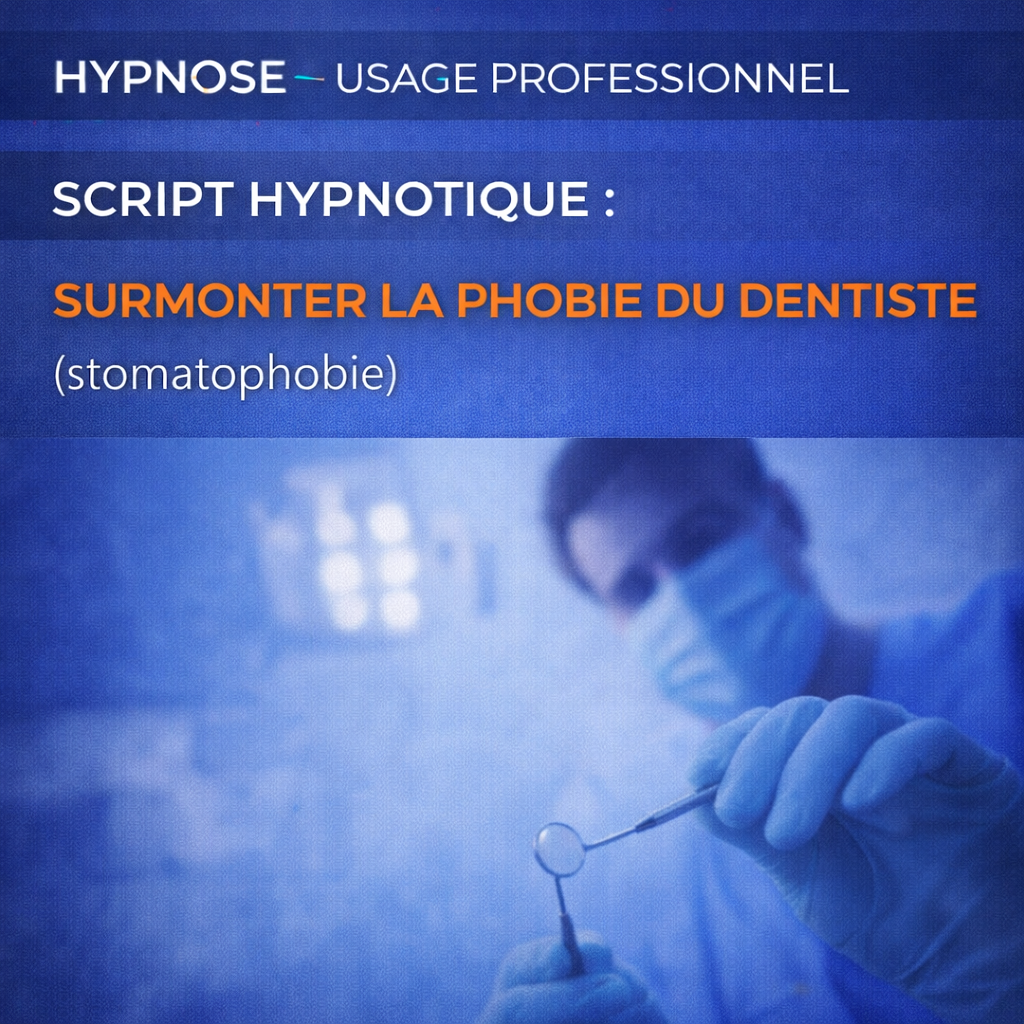 Script hypnotique - surmonter la phobie du dentiste (stomatophobie)