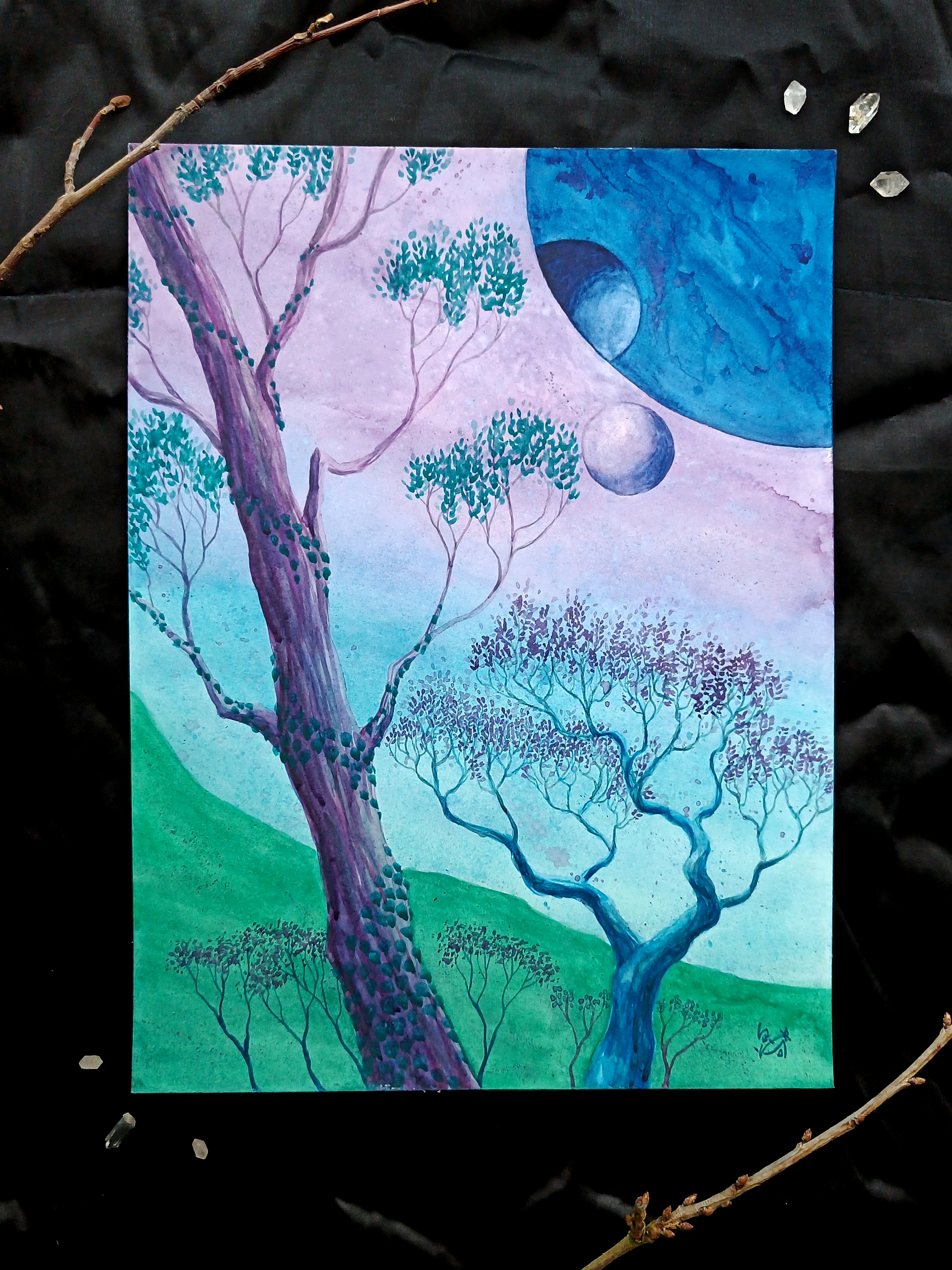 Elevation I - 30x40cm