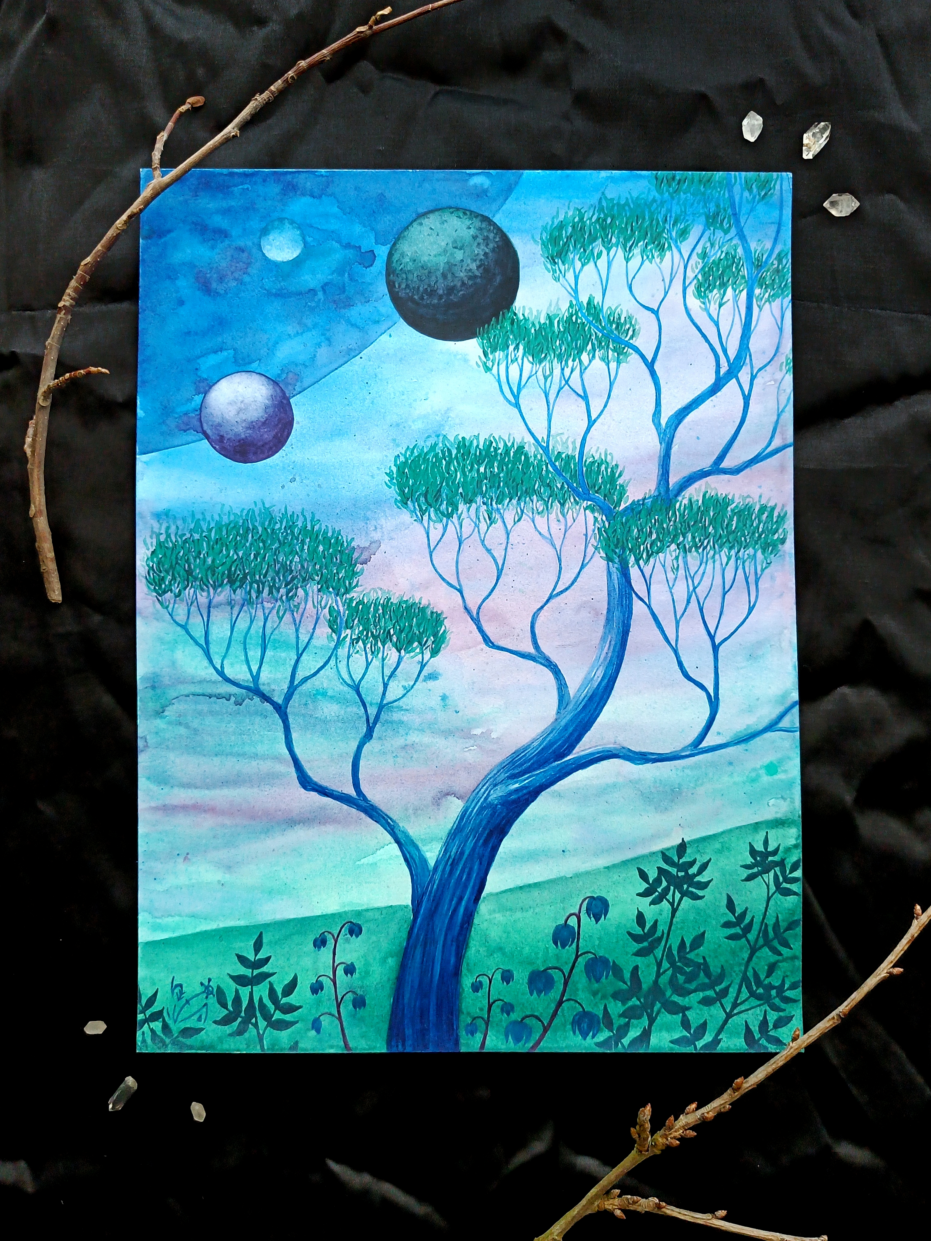 Elevation II - 30x40cm