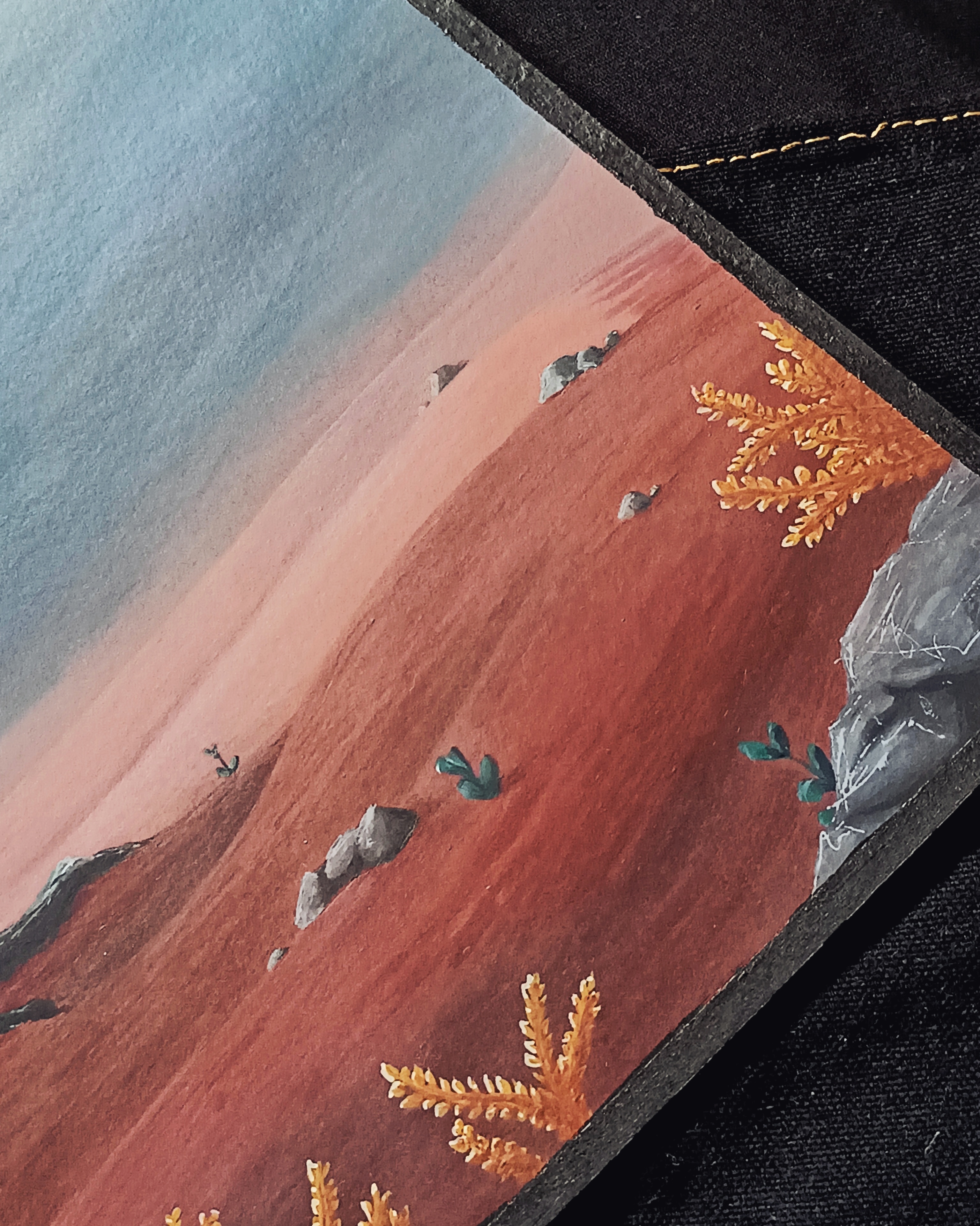 Clémentinier du désert - 30x30cm