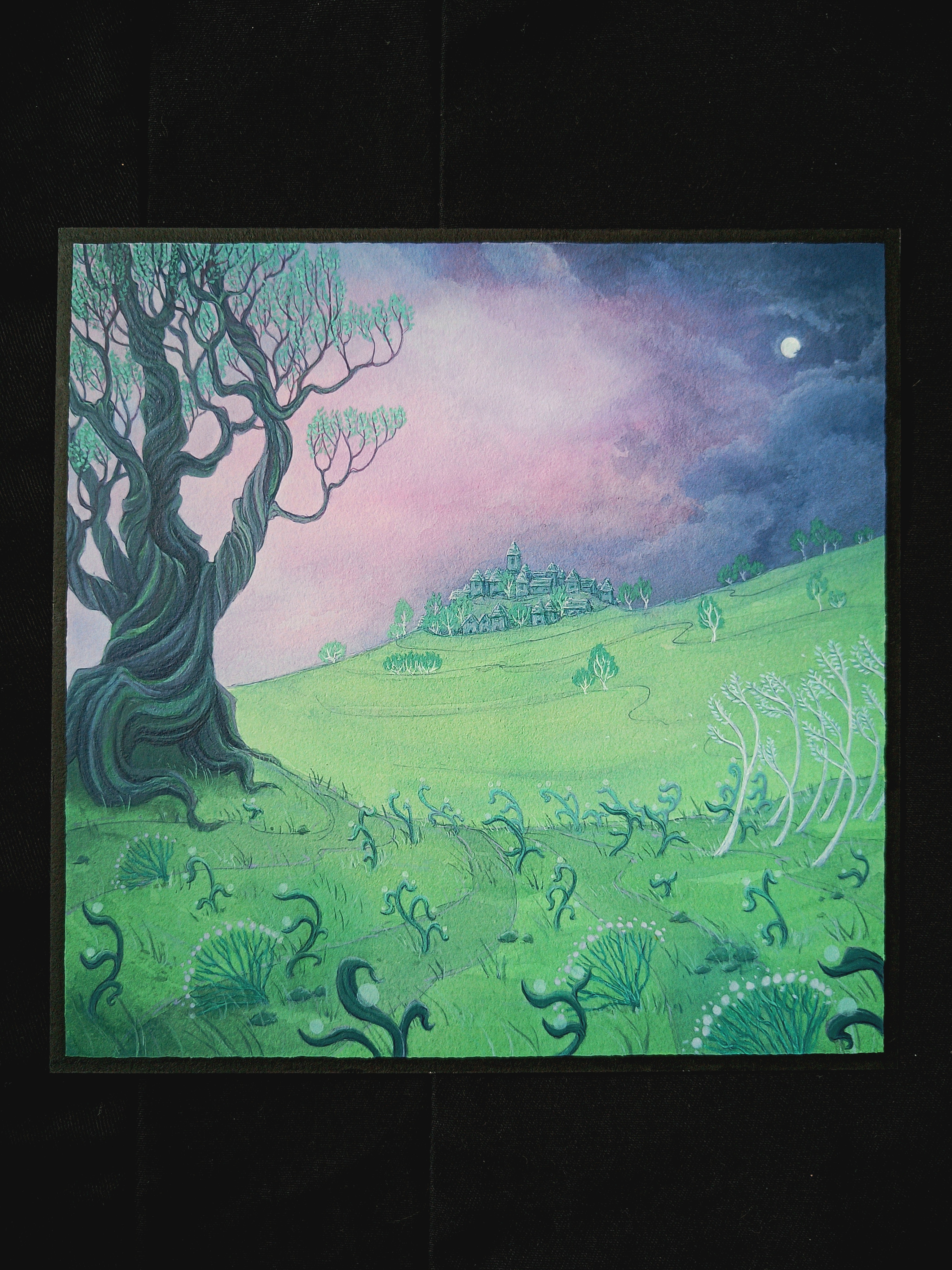 The Years of Rain and Thunder - 21x21cm