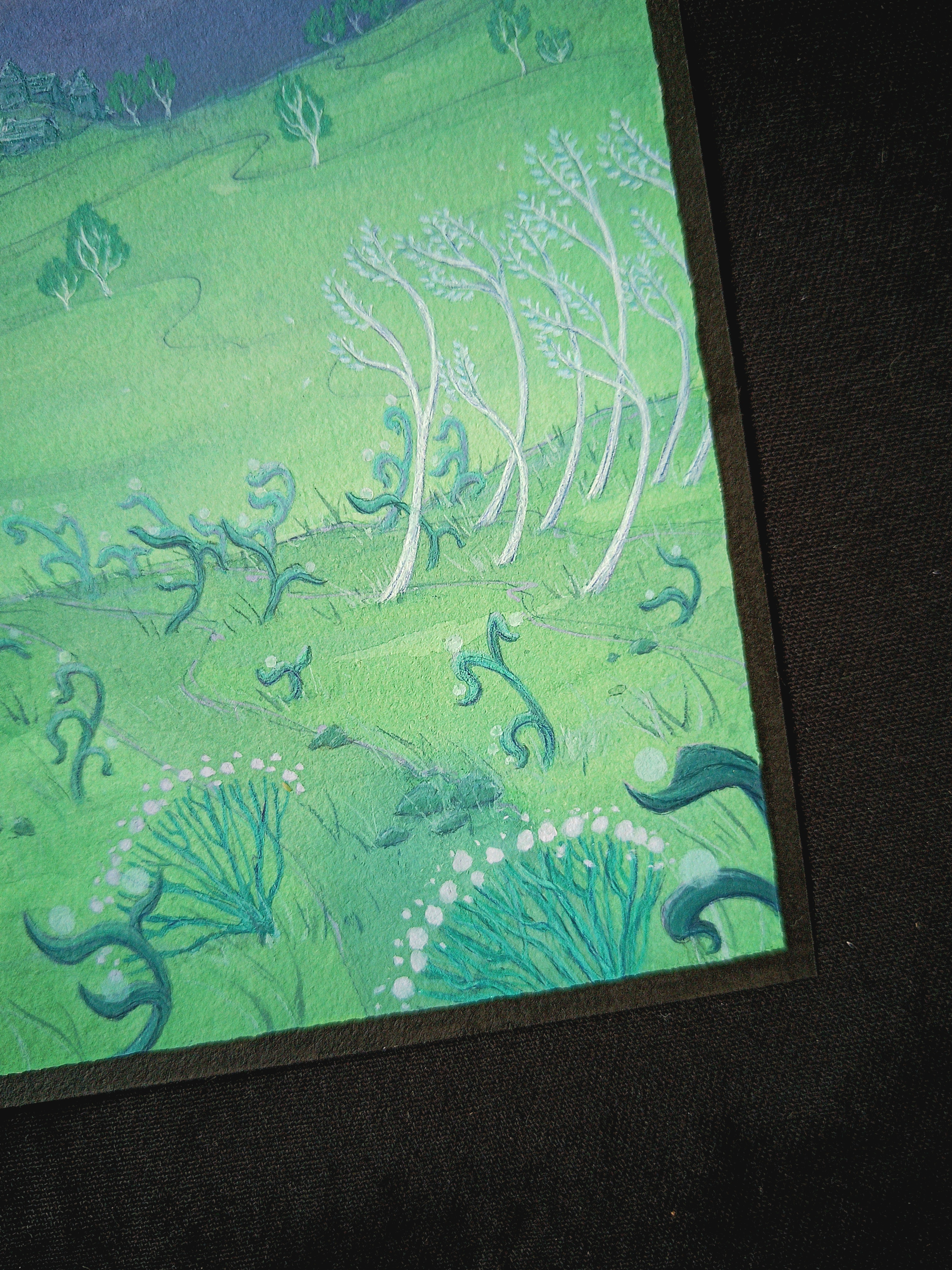 The Years of Rain and Thunder - 21x21cm