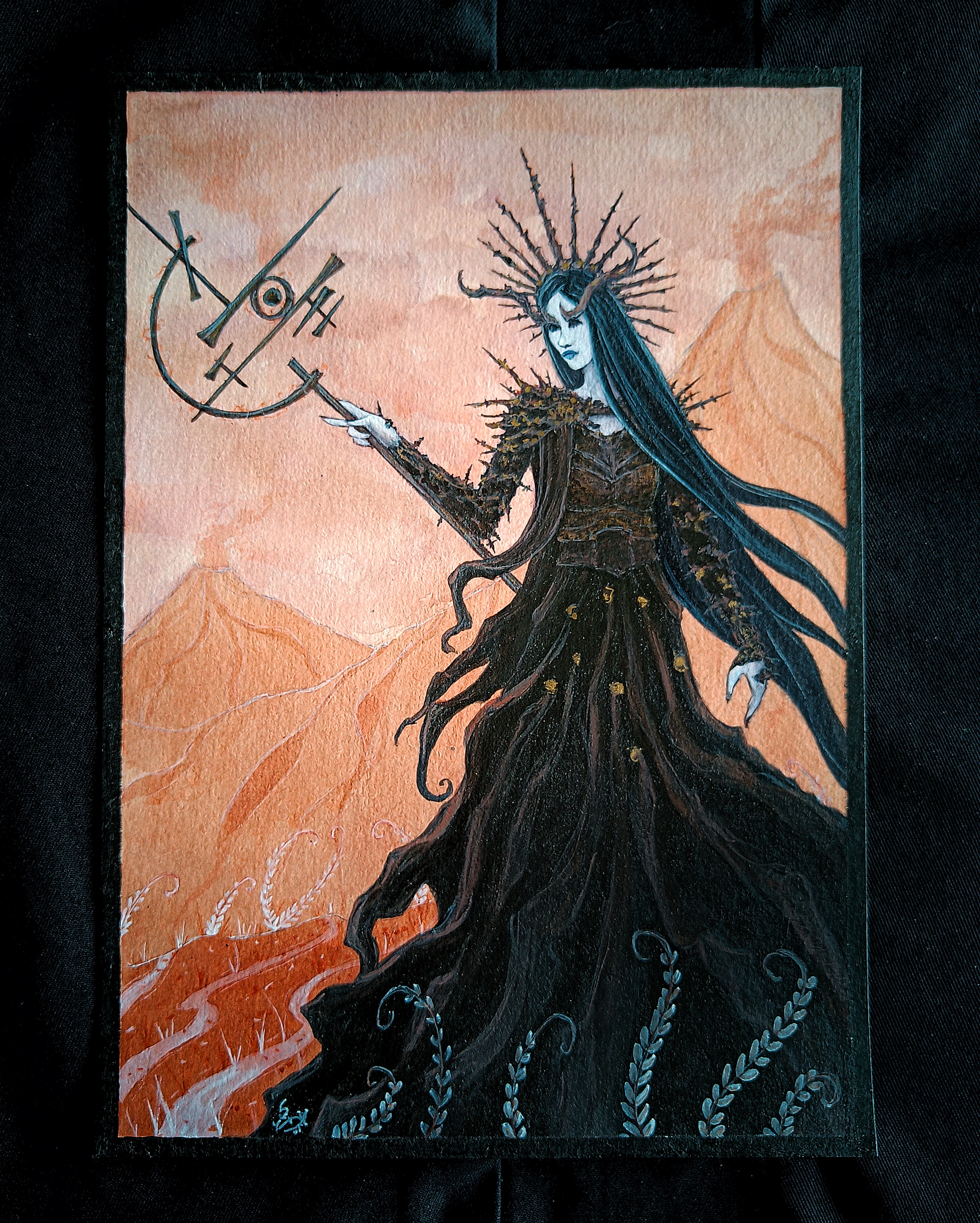 Tenery, prêtresse de Fyr - A4