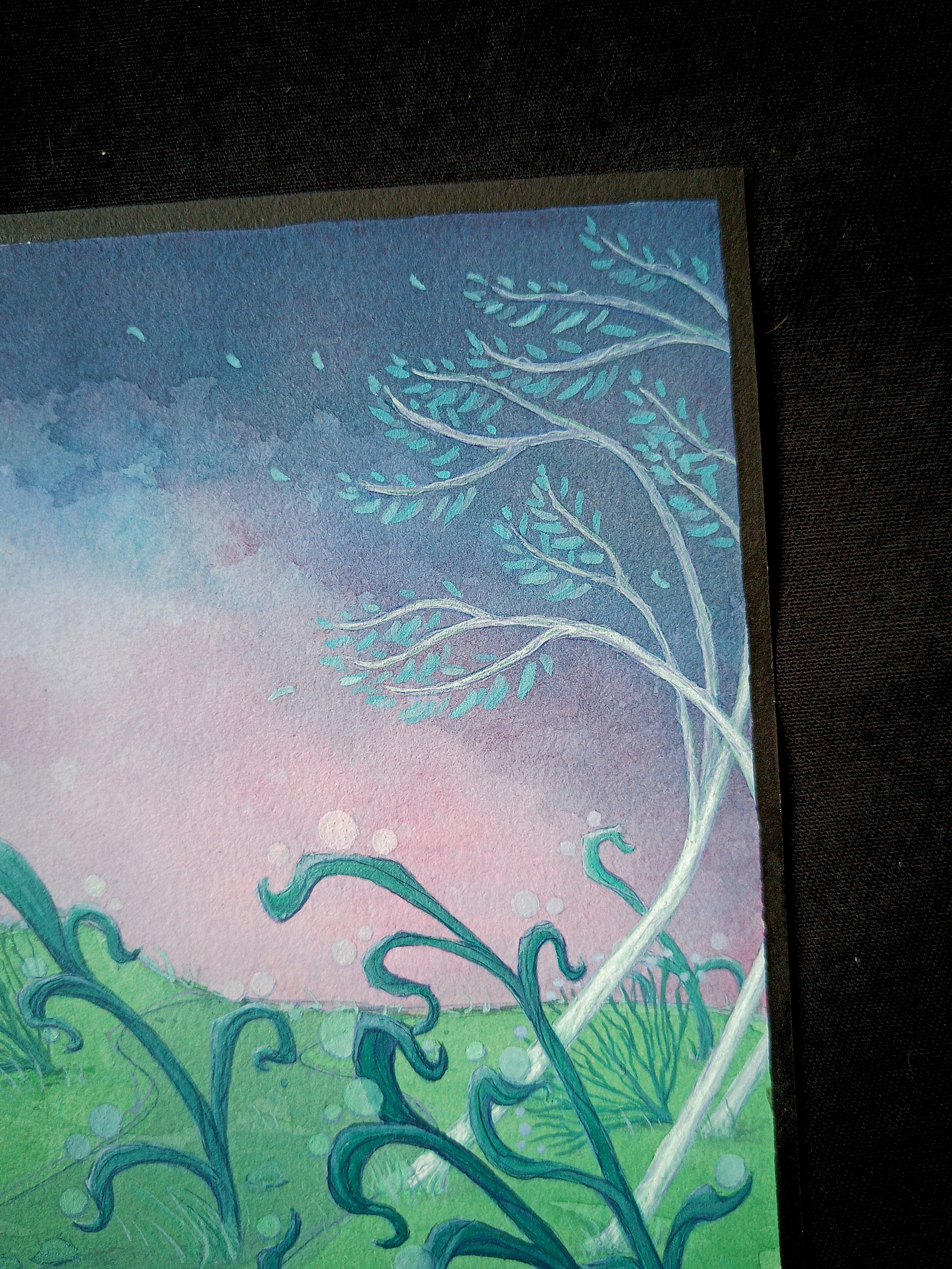 The Rains To Come - 21x21cm