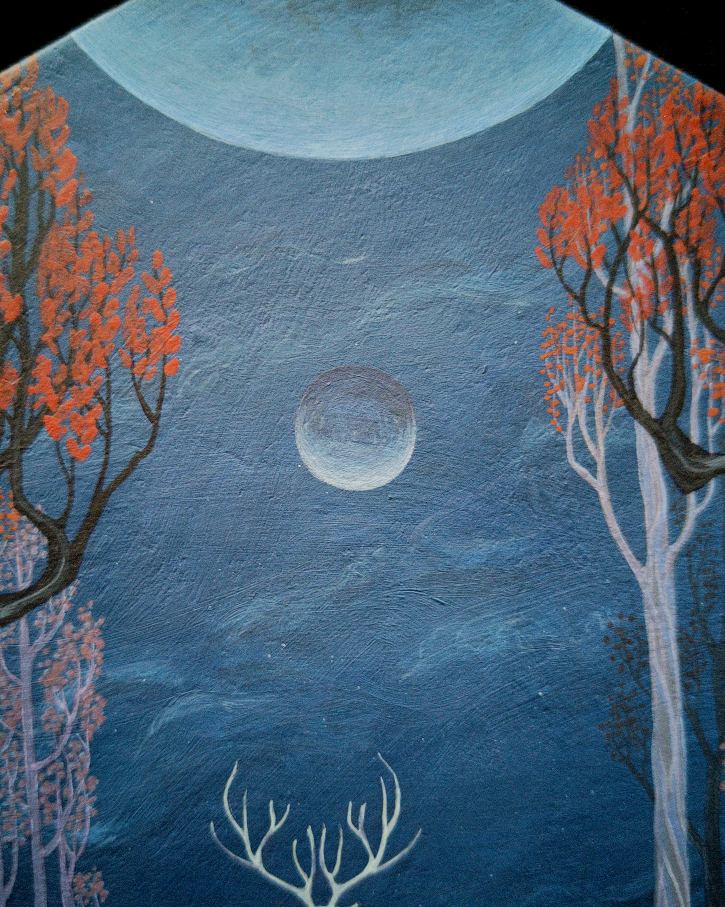 Gardien de la Nuit Bleue - 26 x 22.5 cm