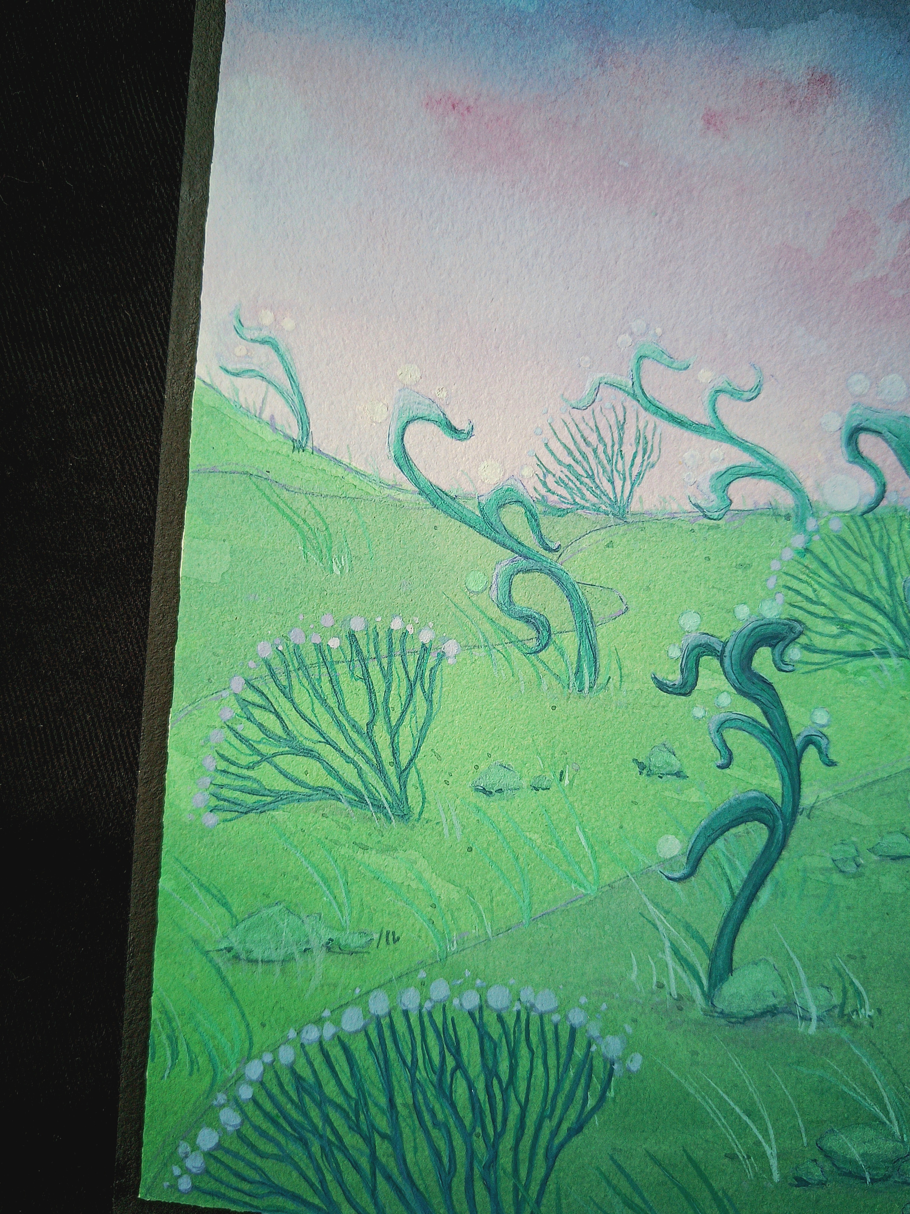 The Rains To Come - 21x21cm