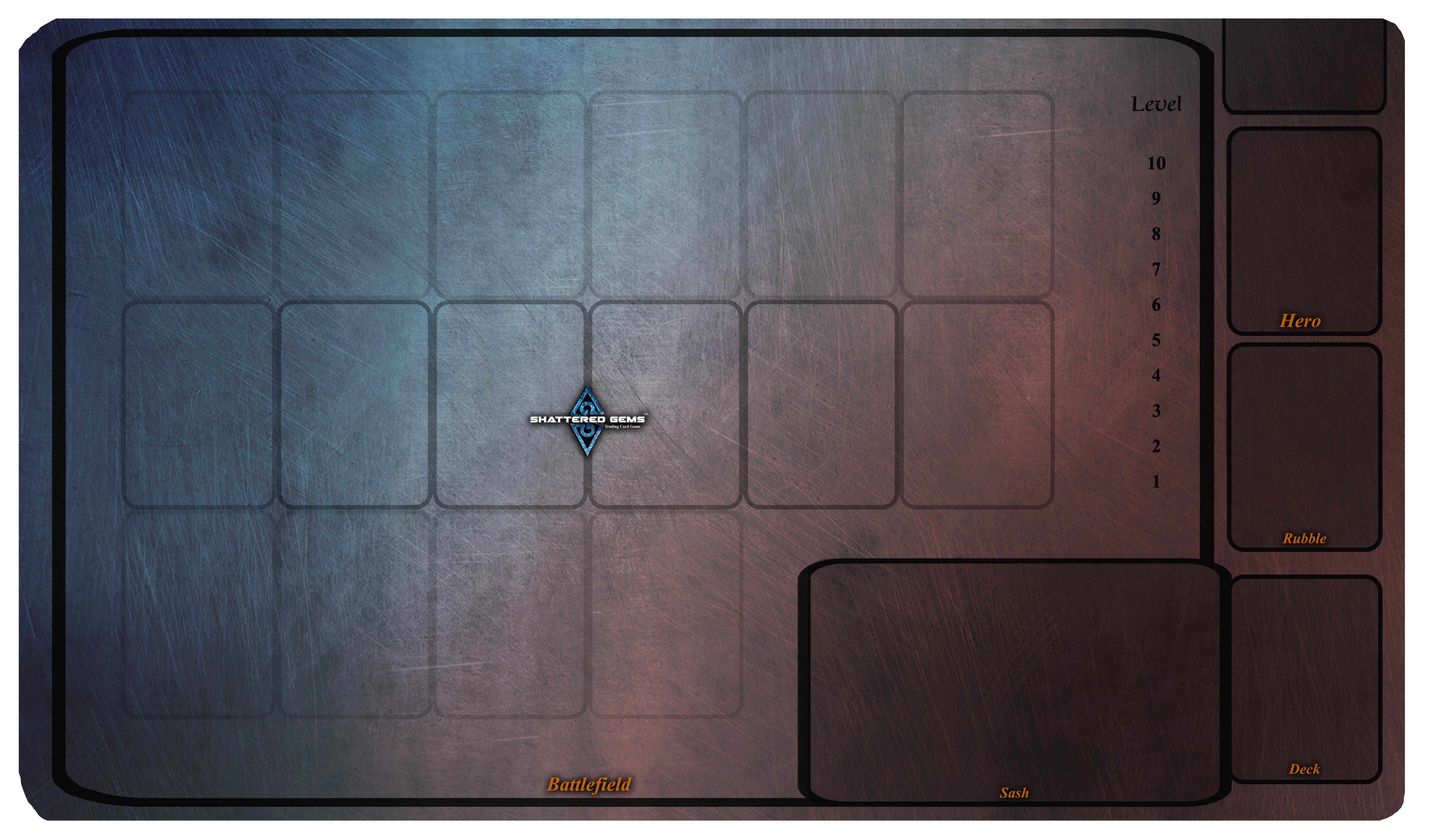 Shattered Gems Playmat