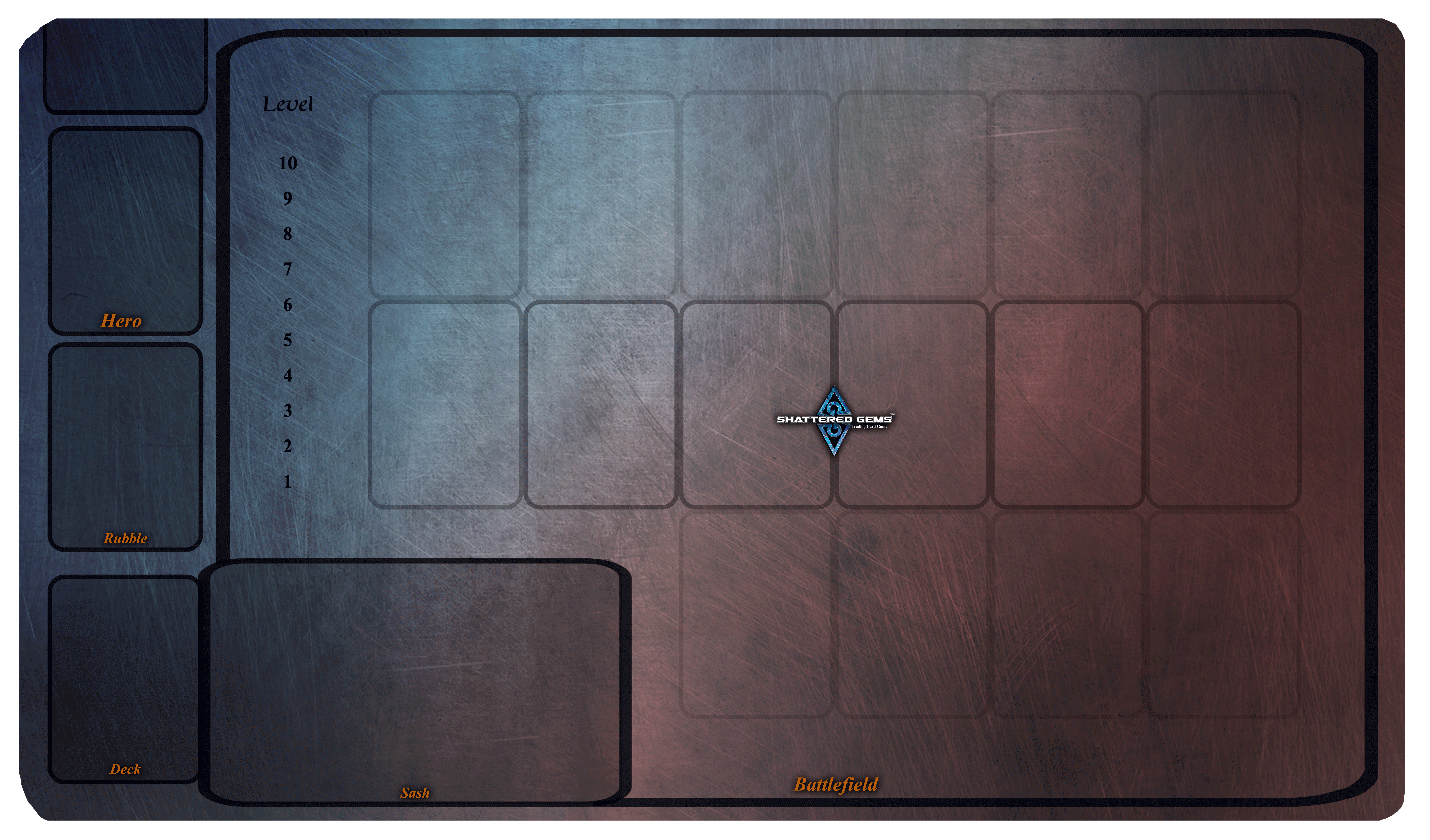 Shattered Gems Playmat