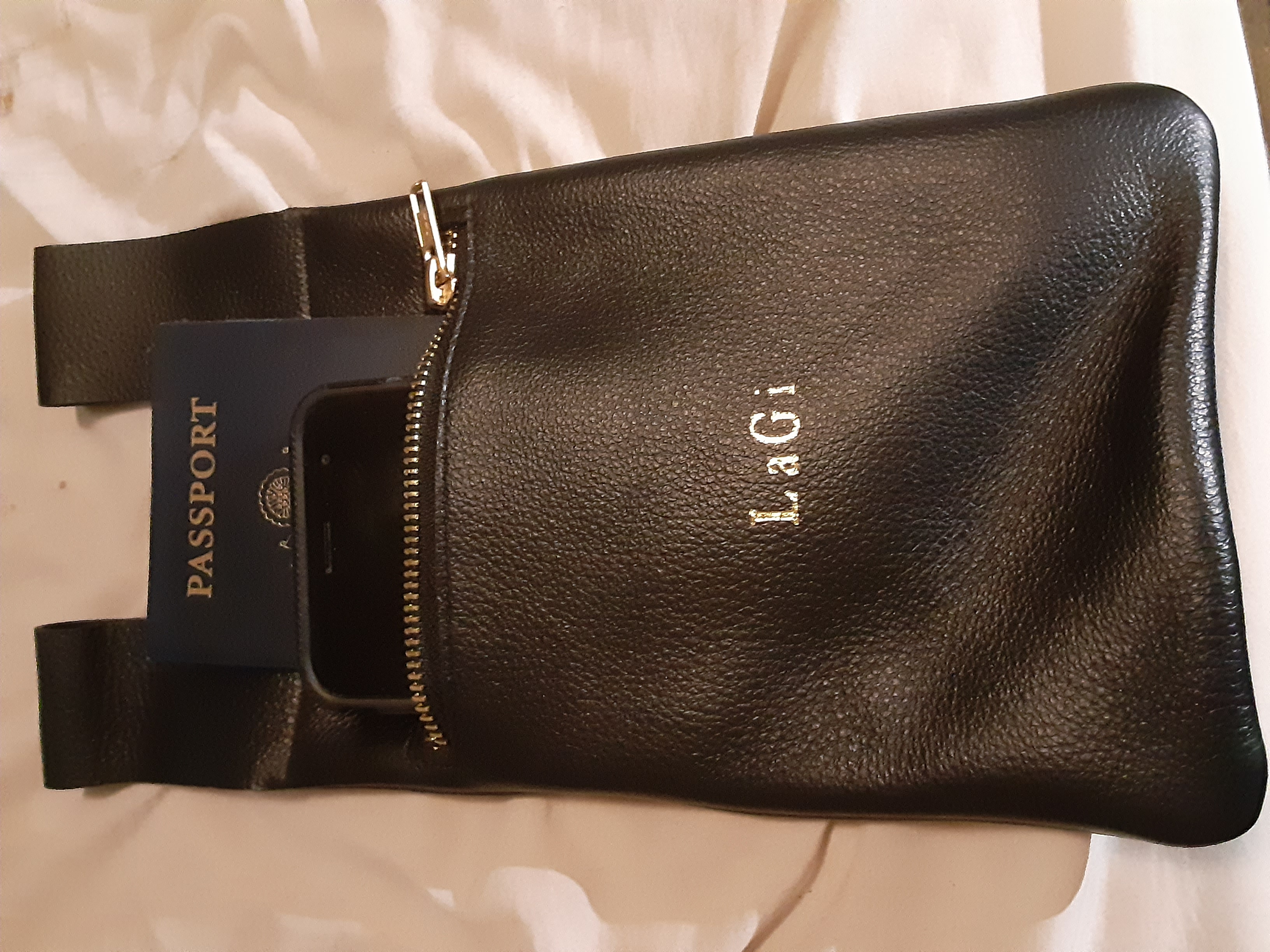 LaGi Leather Travelers Pocket Protector