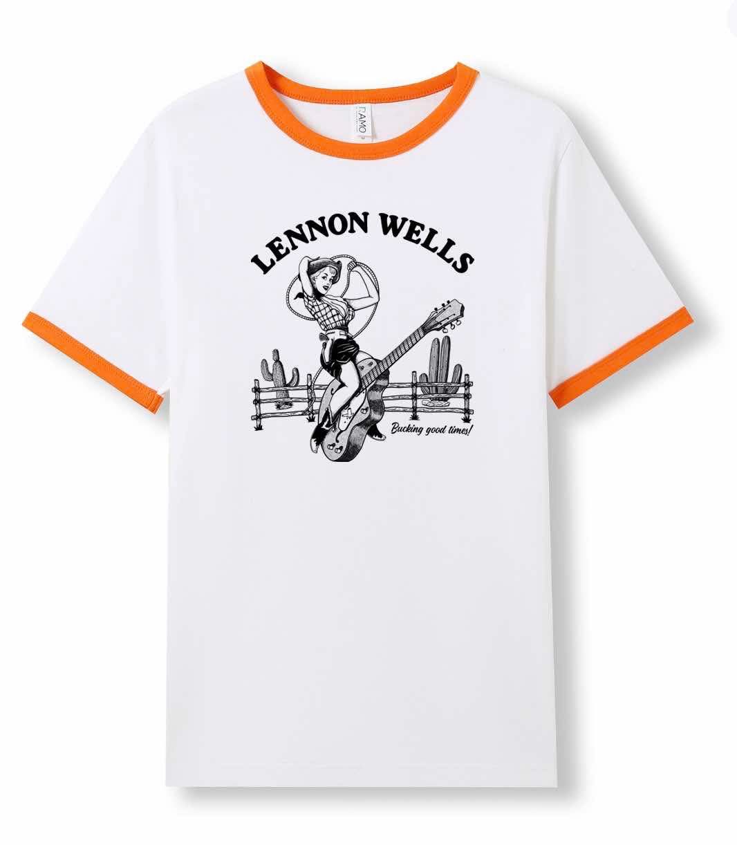 Bucking Good Times T-Shirt - Orange