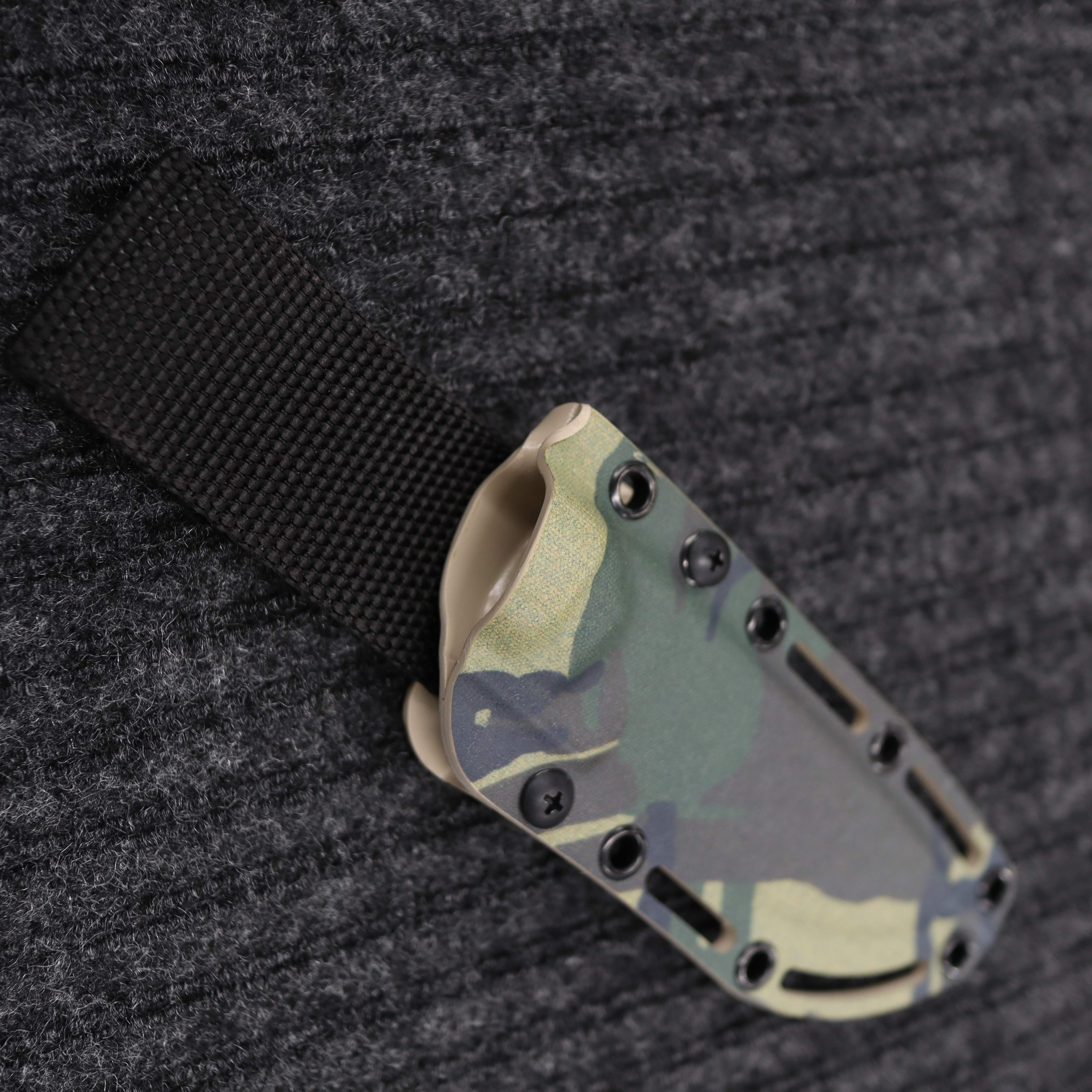 Varnas Woodland Camo Kydex Sheath