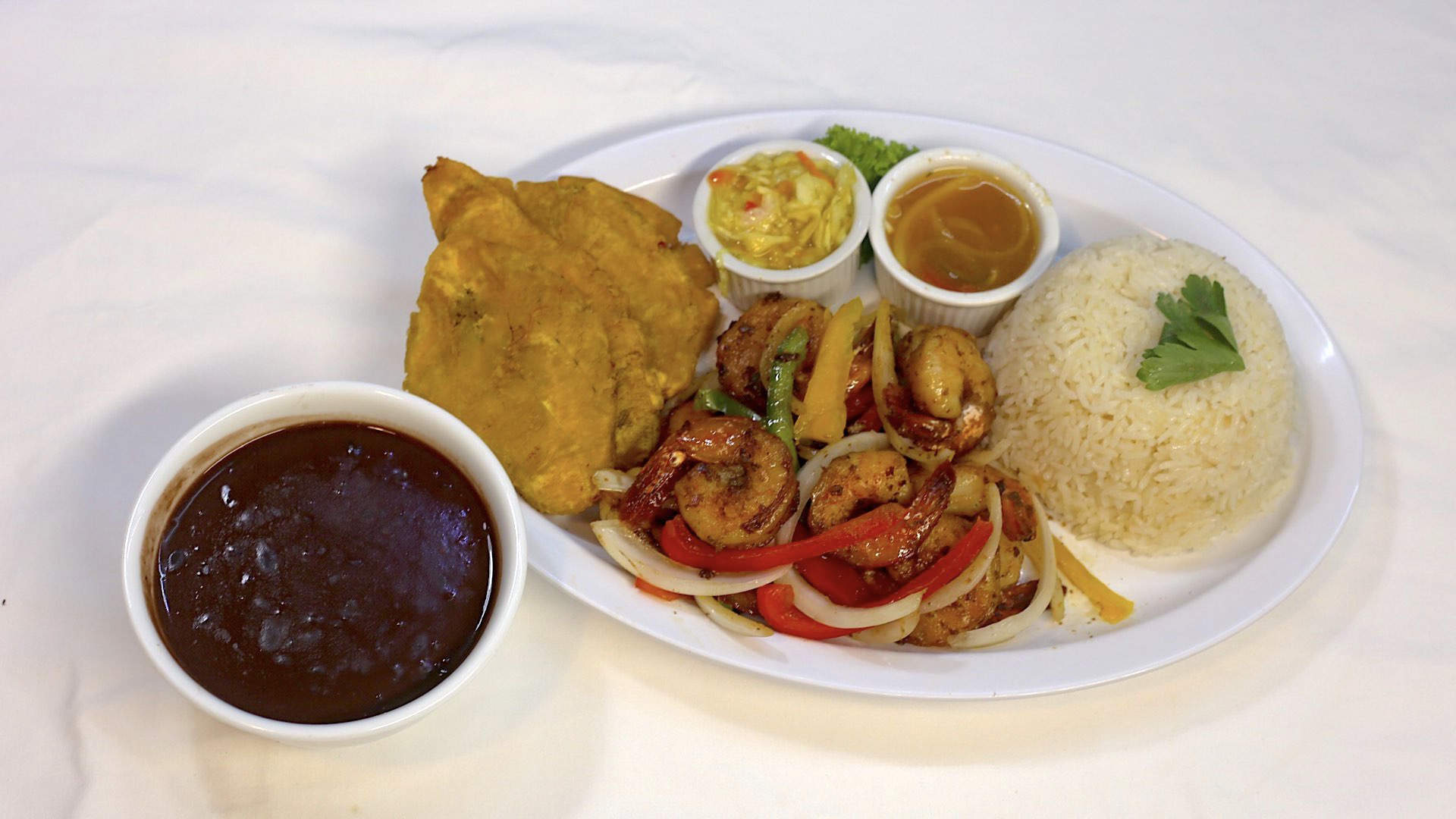 Complete Meal Sautéed Shrimp