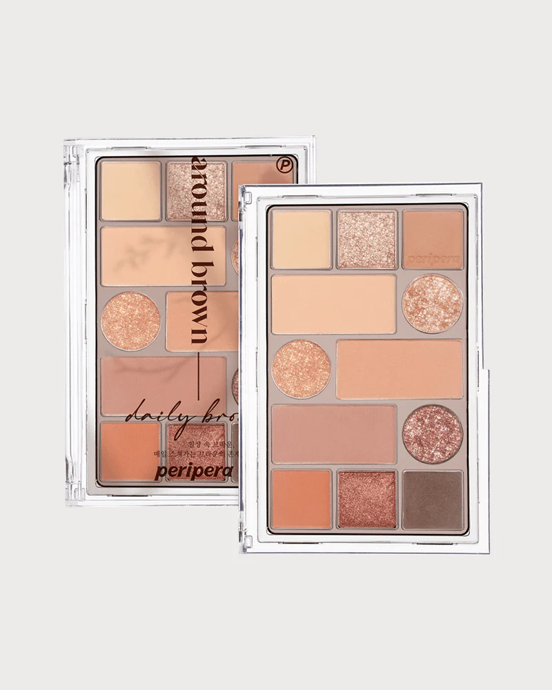 Peripera All Take Mood Technique Palette Around Brown