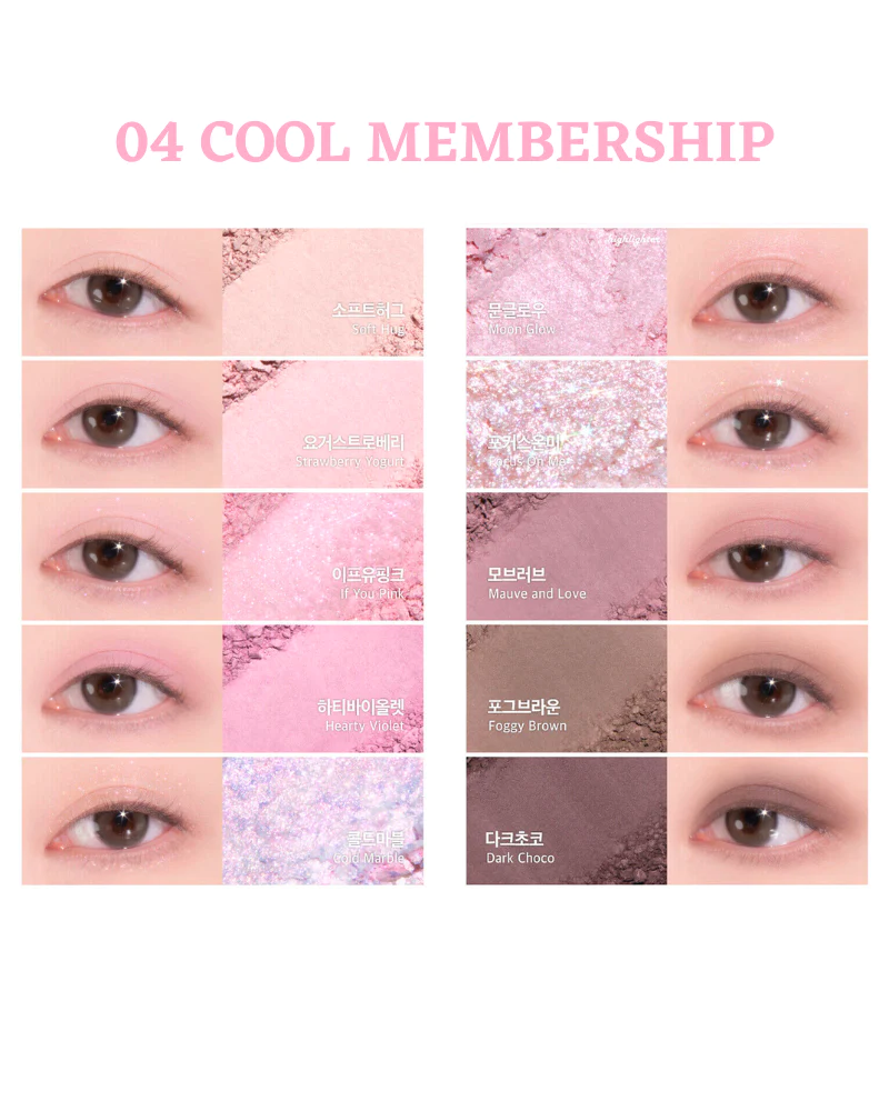 Lilybyred Mood Keyboard Eyeshadow Palette: (Cupid Club Edition) 💘