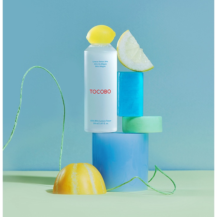 TOCOBO AHA BHA LEMON TONER 🍋