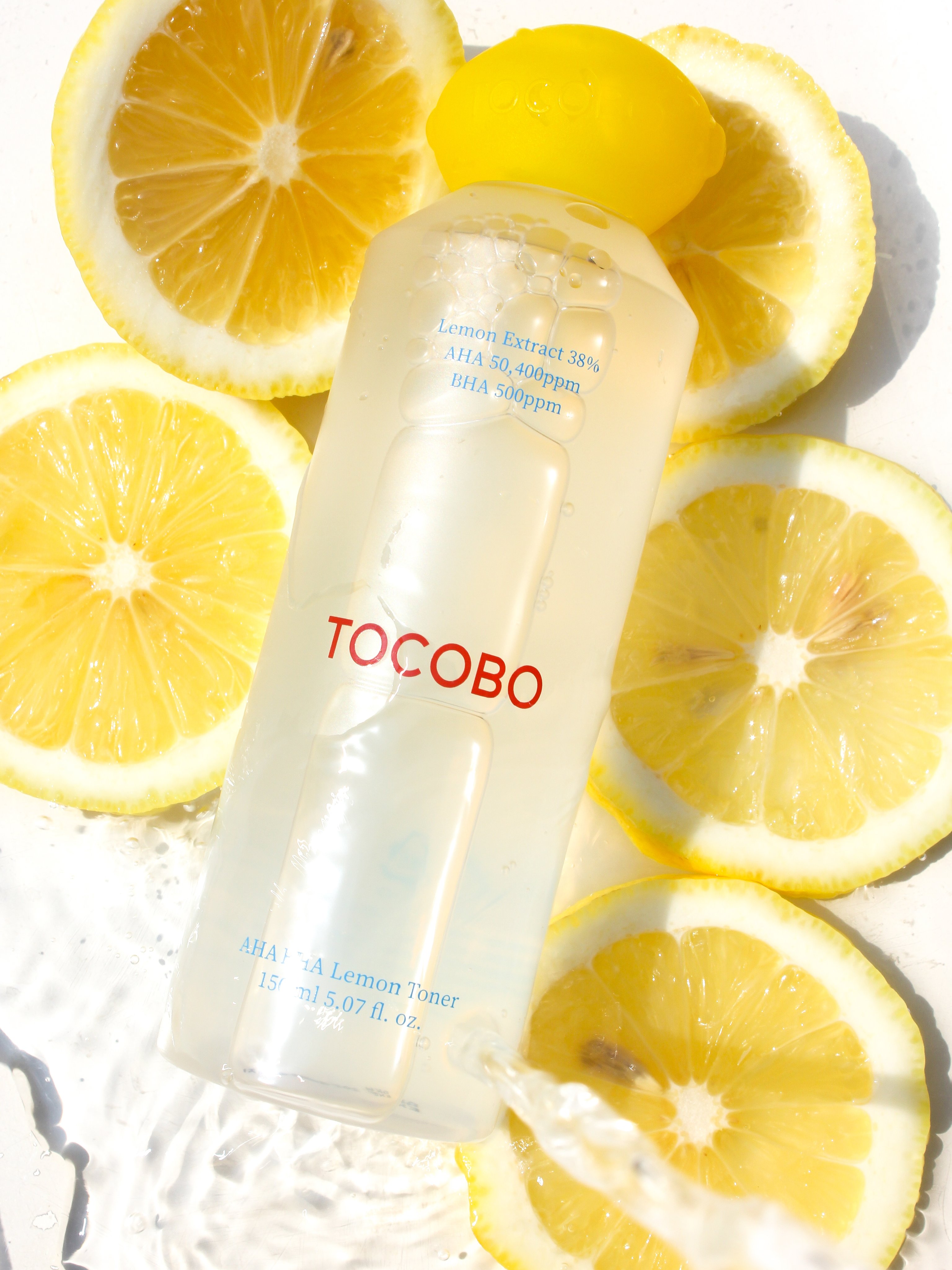 TOCOBO AHA BHA LEMON TONER 🍋