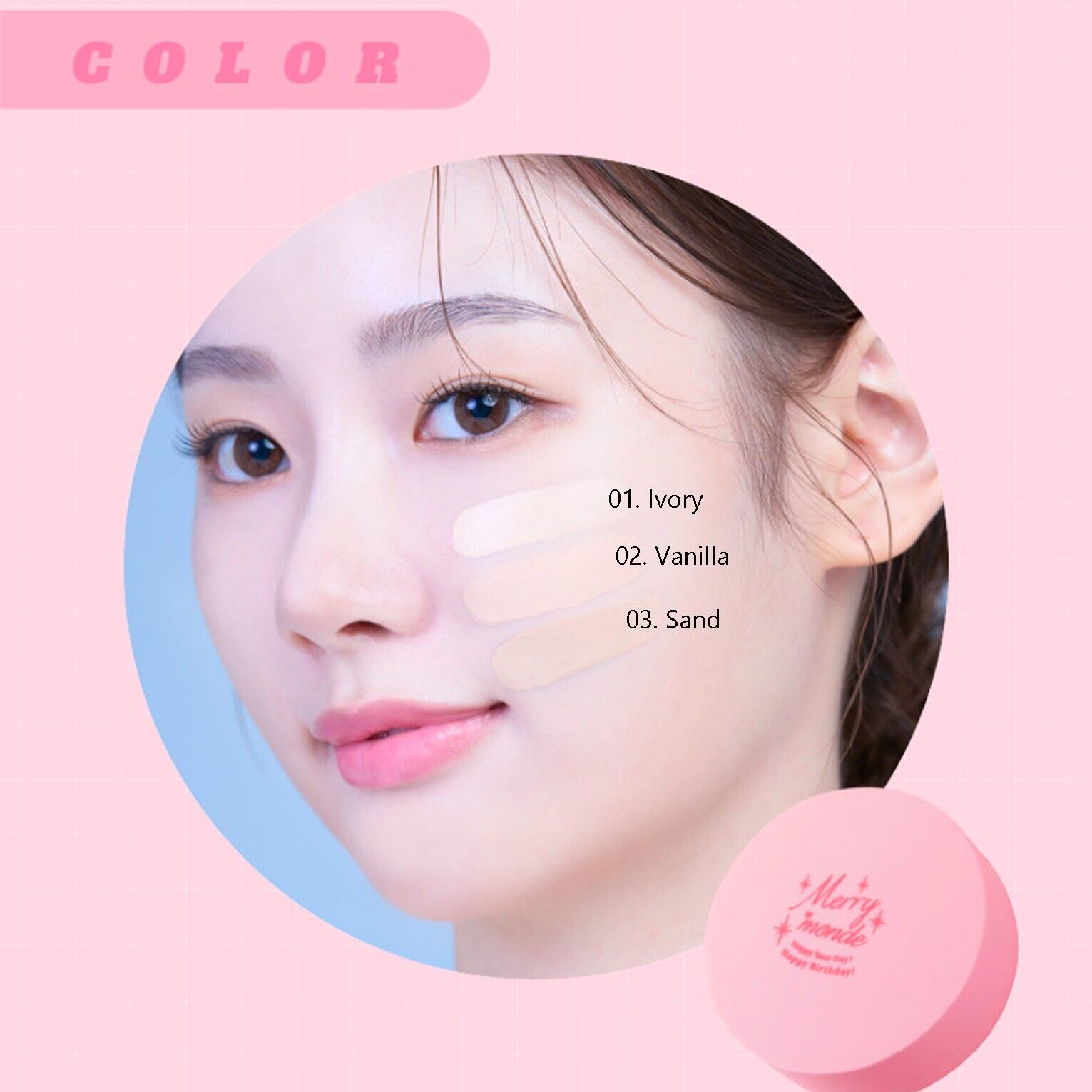 Merry Monde - Happy Your Day Cushion 