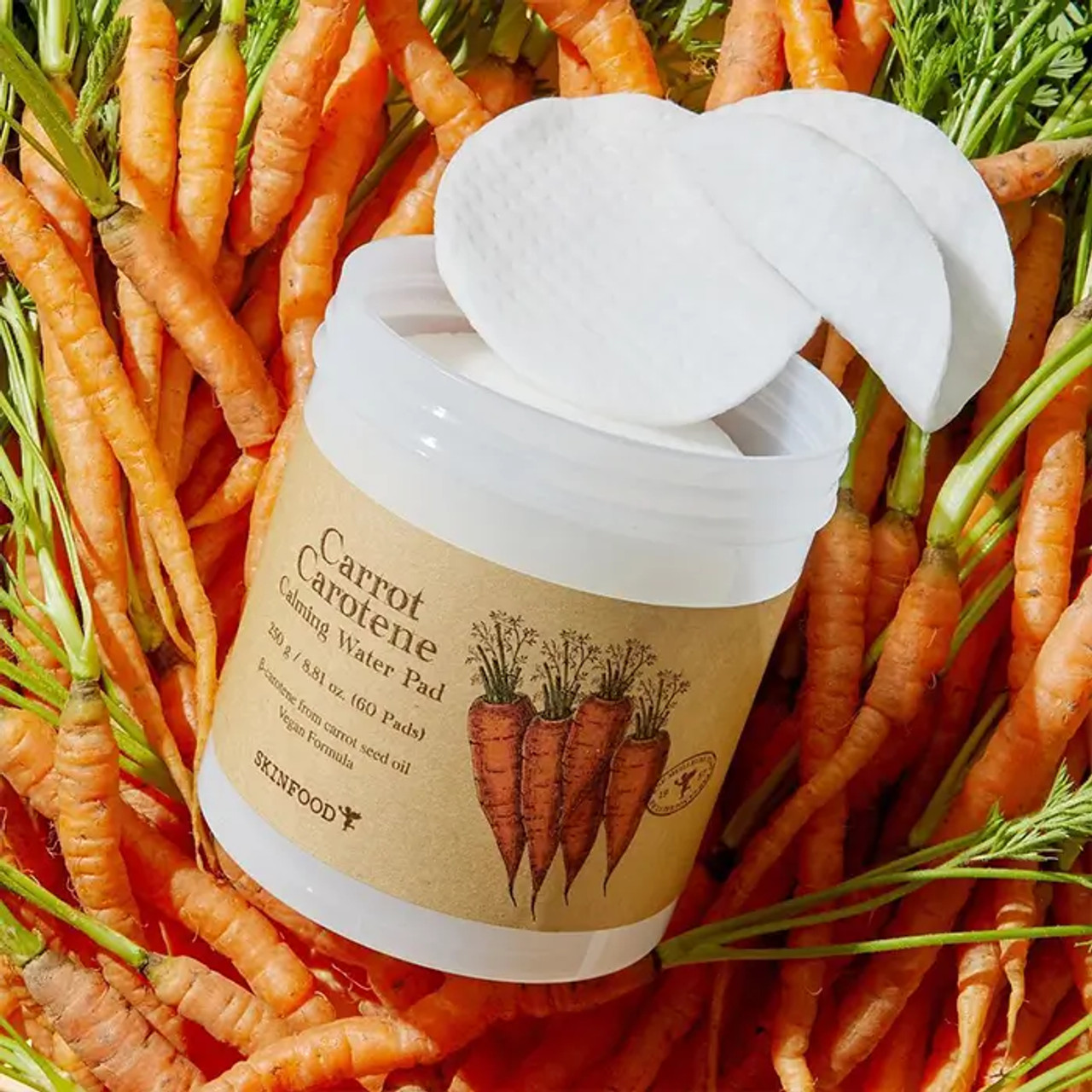 Skinfood Carrot Carotene Calming Water Pad 